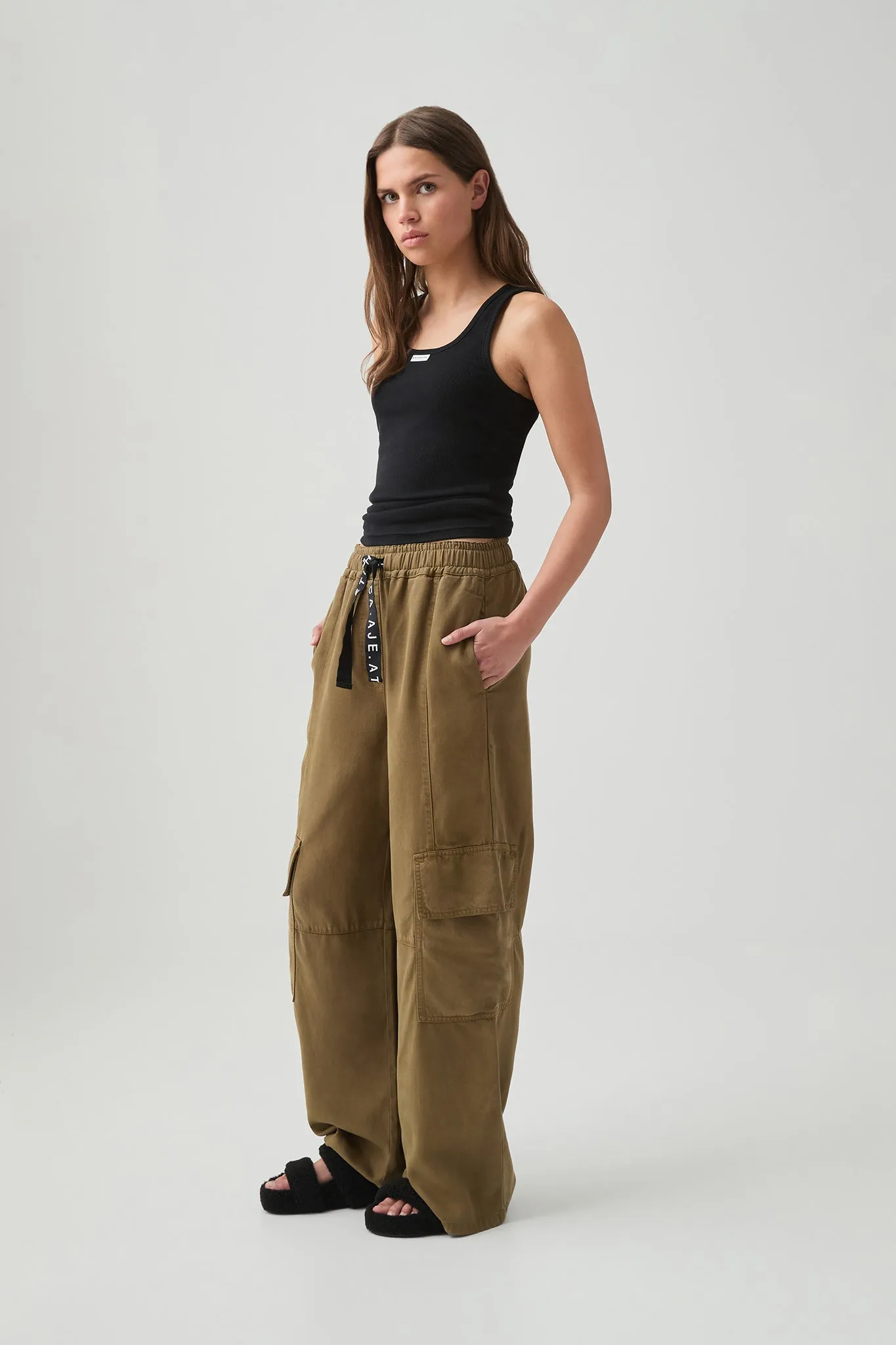 Drawstring Pant 512 sold by Aje