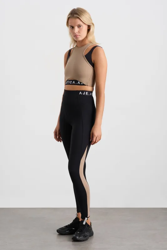 Full Length Logo Leggings 204 sold by Aje