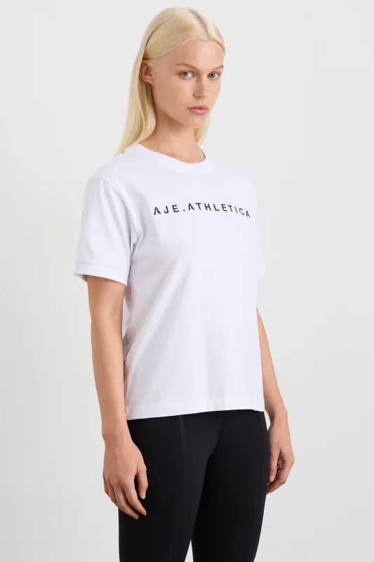 Fitted Logo T-Shirt 102 made by Aje