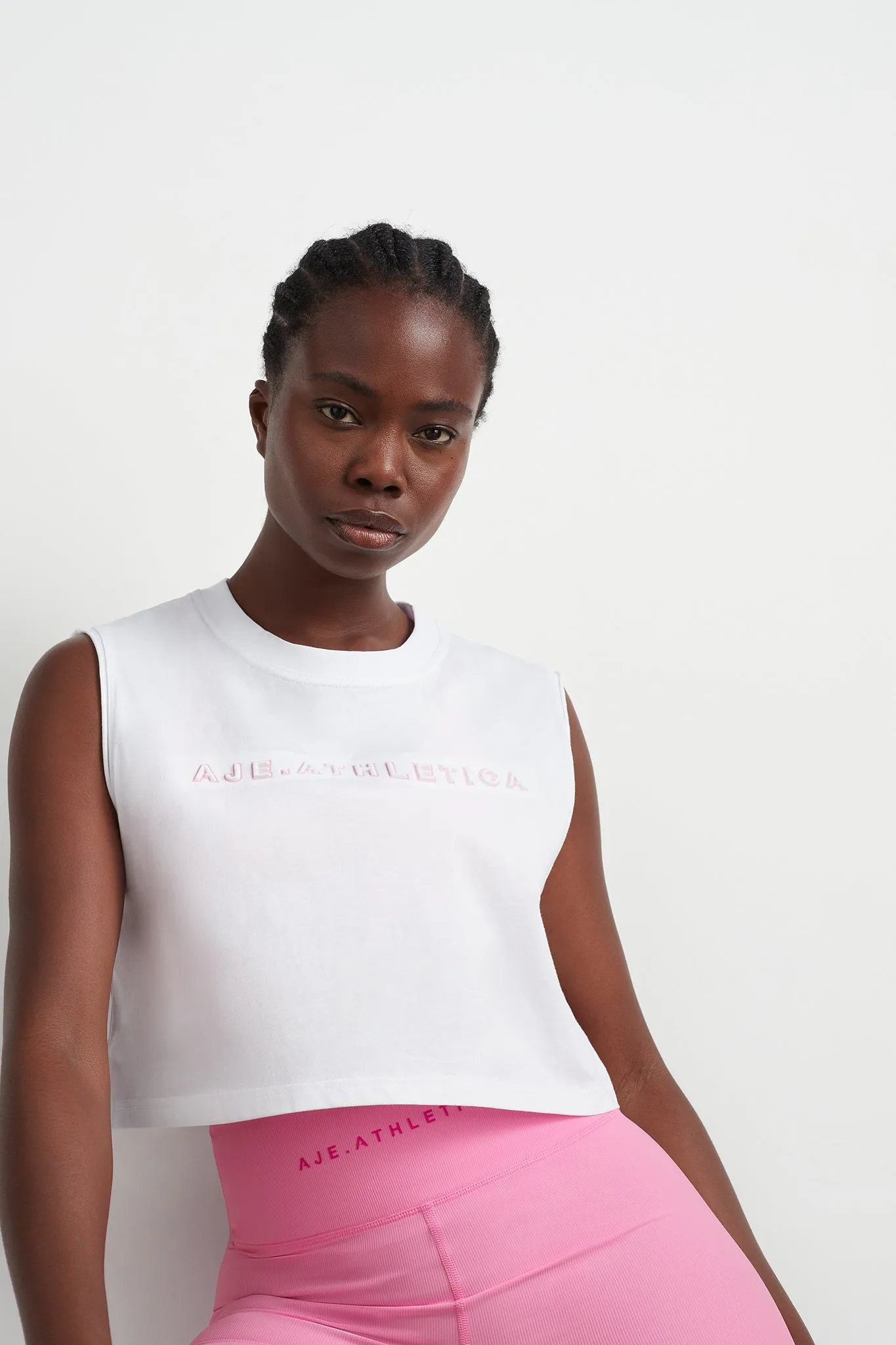 Embossed Crop Tank 106 sold by Aje product image thumbnail 4