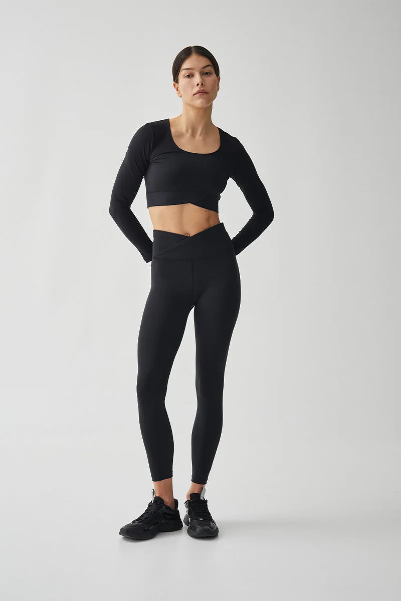 Crossover Ankle Length Legging 227 sold by Aje