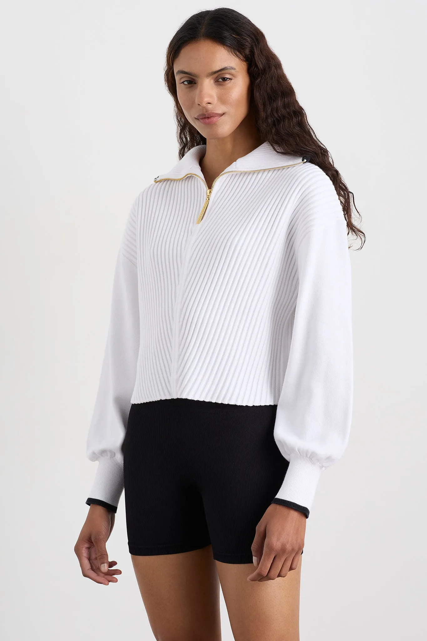 Cropped Ottoman Knit 414 sold by Aje