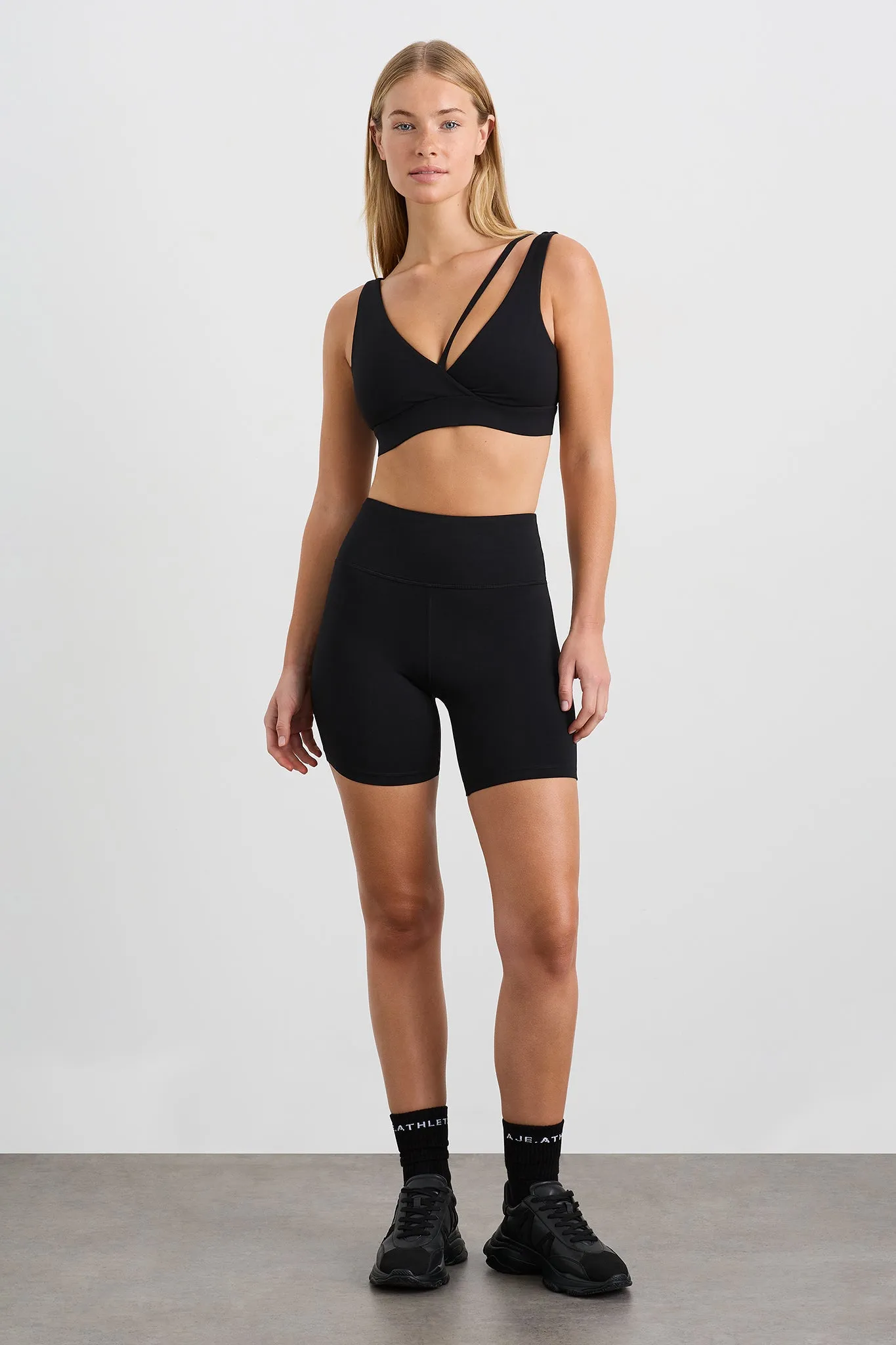High Impact Mid Length Bike Short 601 sold by Aje