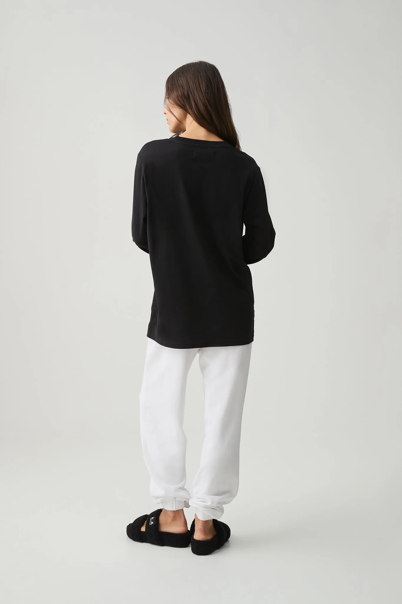 Logo Long Sleeve Boyfriend Tee 102 sold by Aje product image thumbnail 5