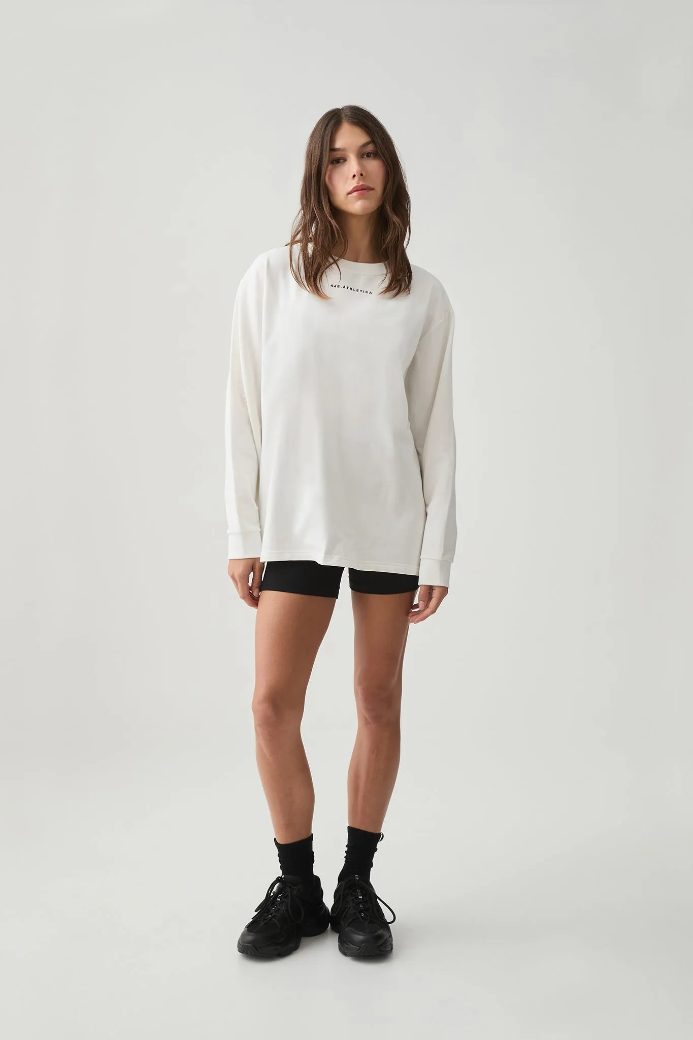 Boyfriend Ls Cuffed Tee 127 sold by Aje product image thumbnail 3