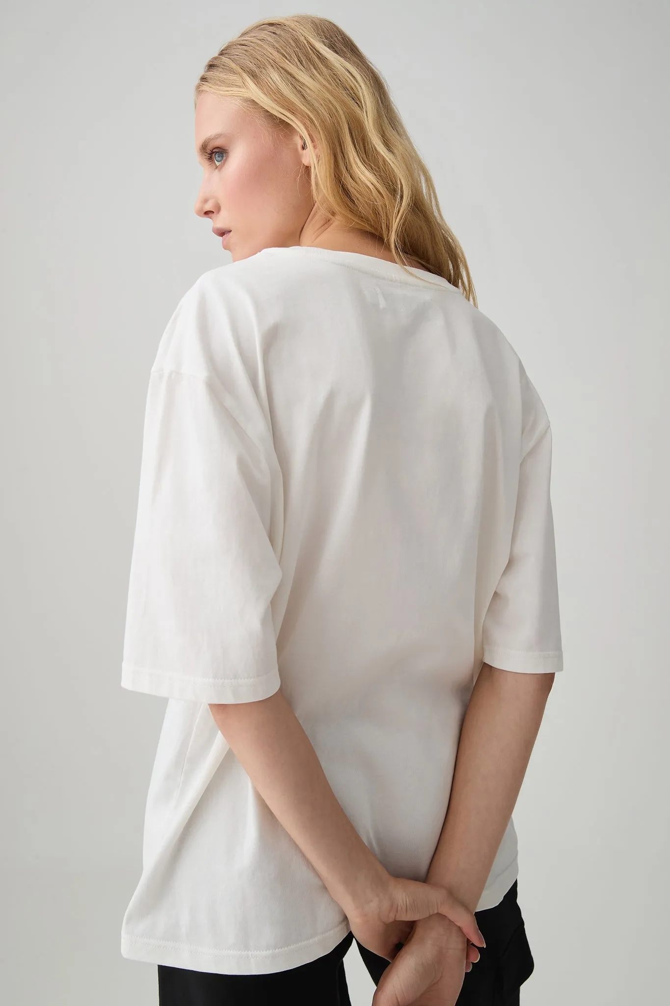 Boyfriend Logo Tee 102 sold by Aje product image thumbnail 5