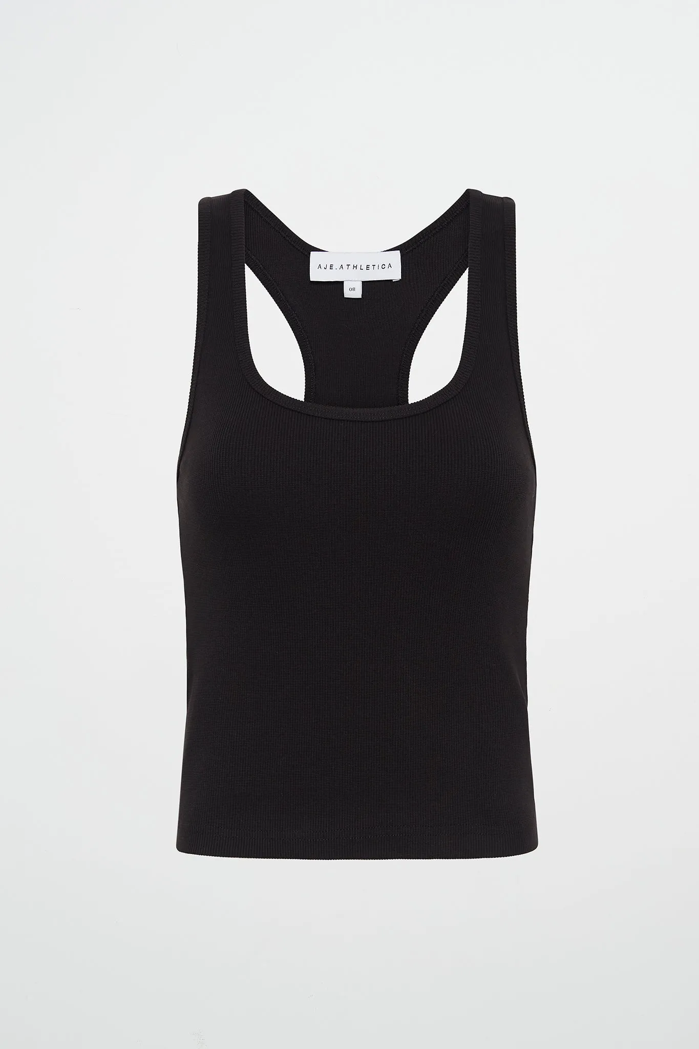 Interlock Ribbed Crop Tank 142 sold by Aje product image thumbnail 2