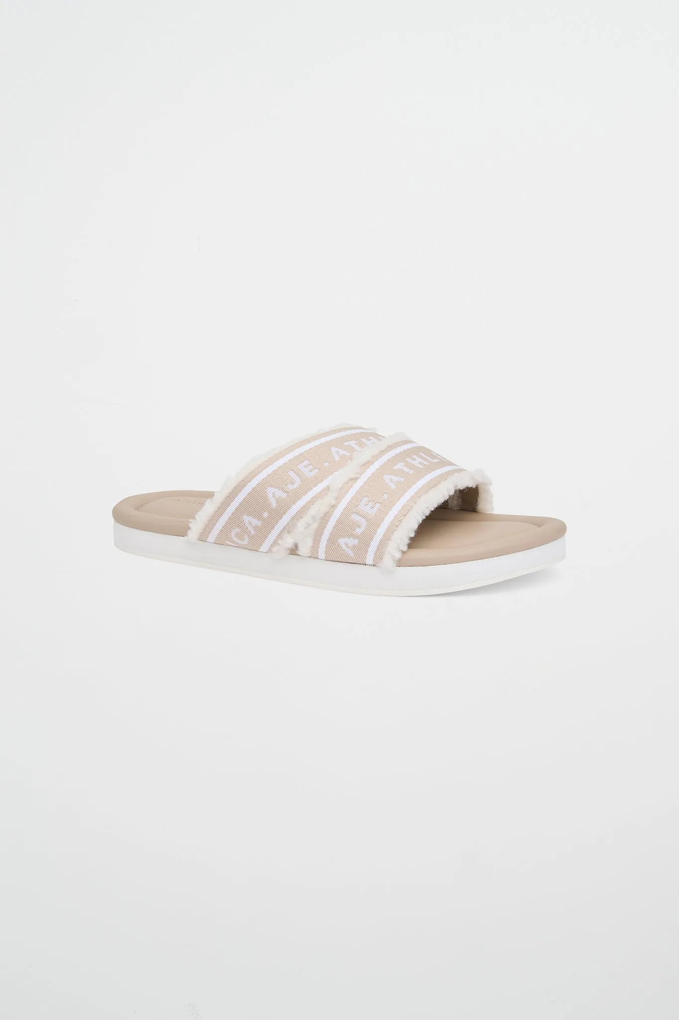 Logotape Shearling Slides 938 sold by Aje product image thumbnail 2