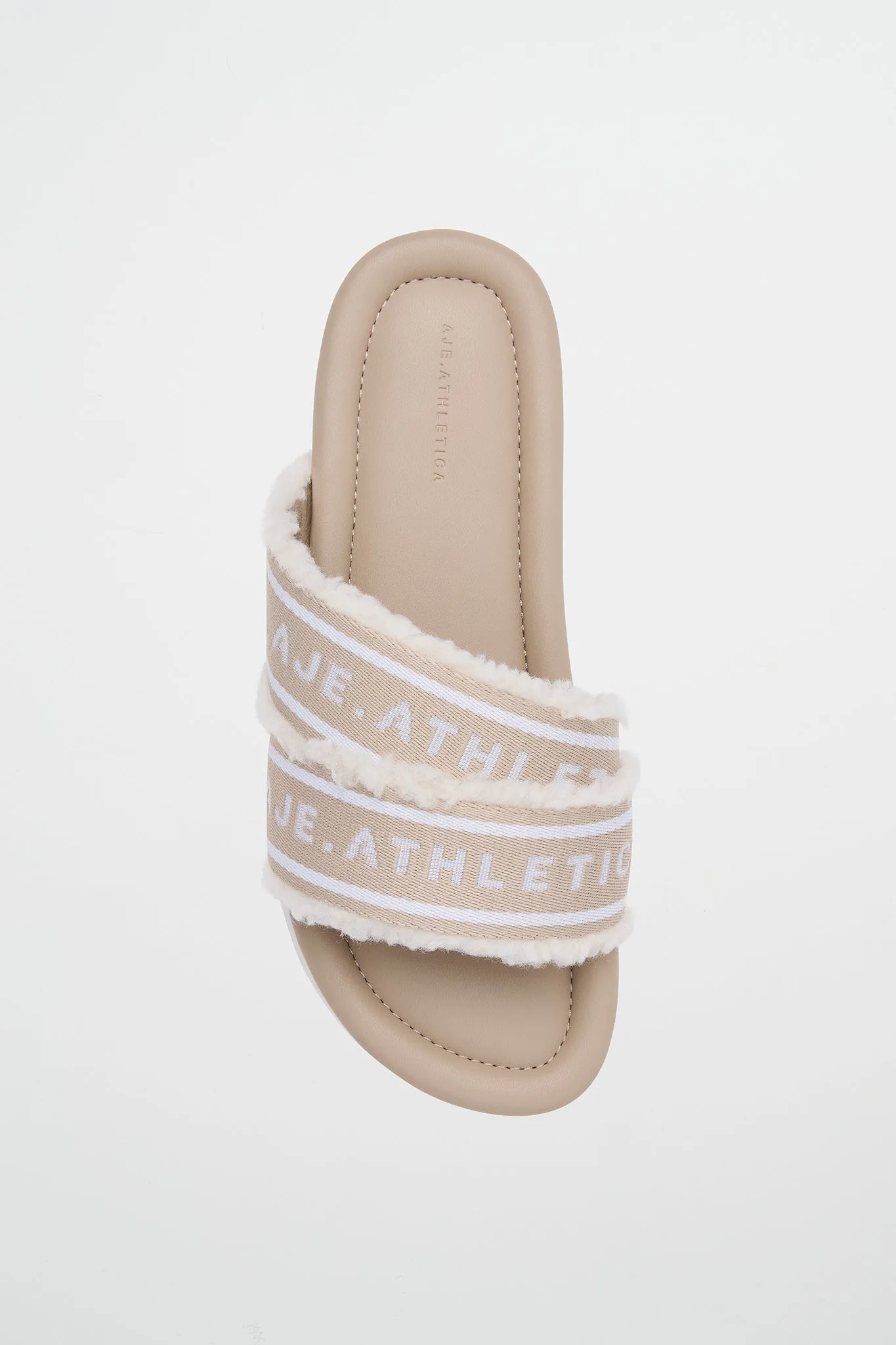 Logotape Shearling Slides 938 sold by Aje product image thumbnail 3
