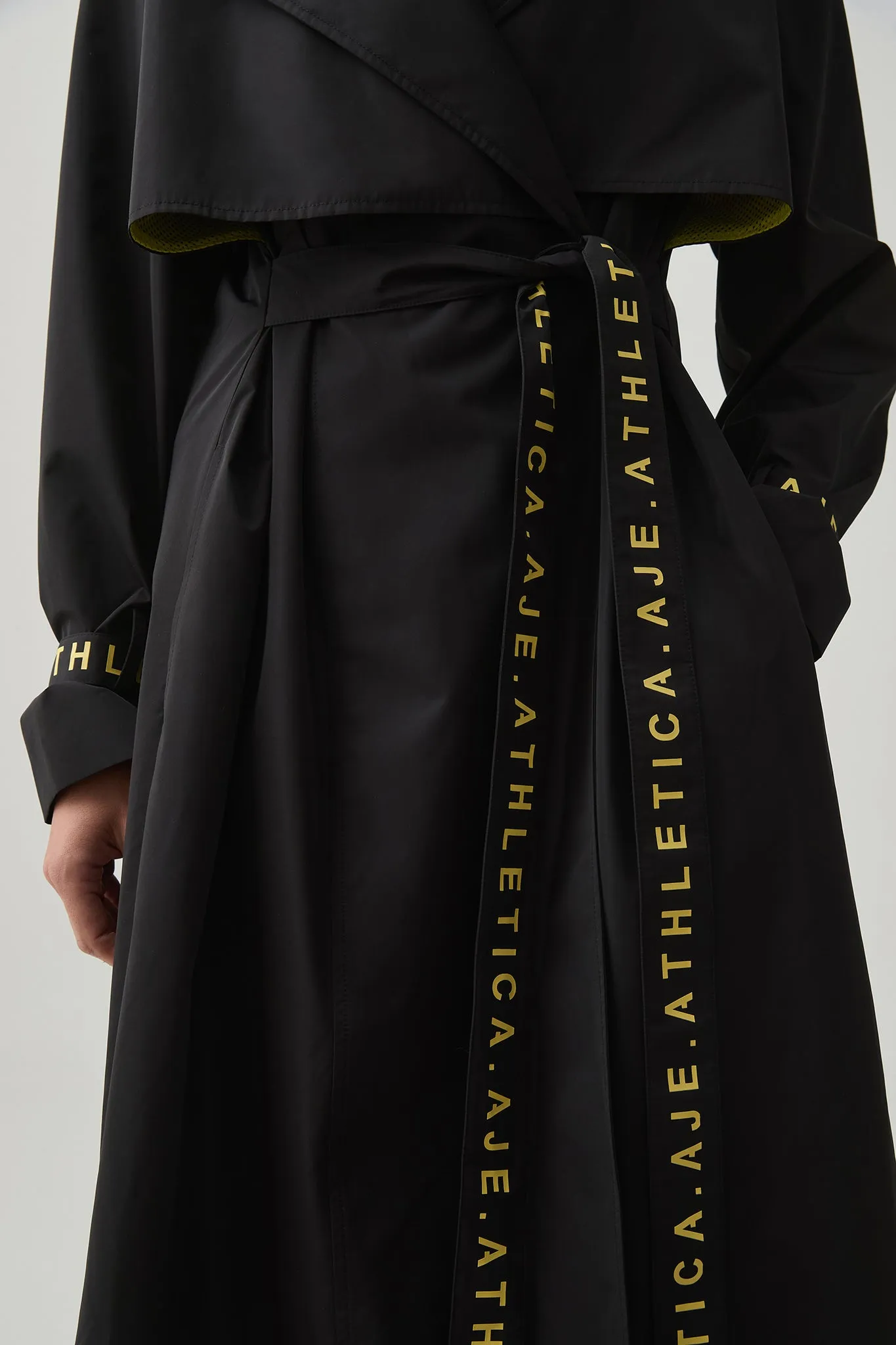 Longline Wrap Trench Coat 705 sold by Aje product image thumbnail 4