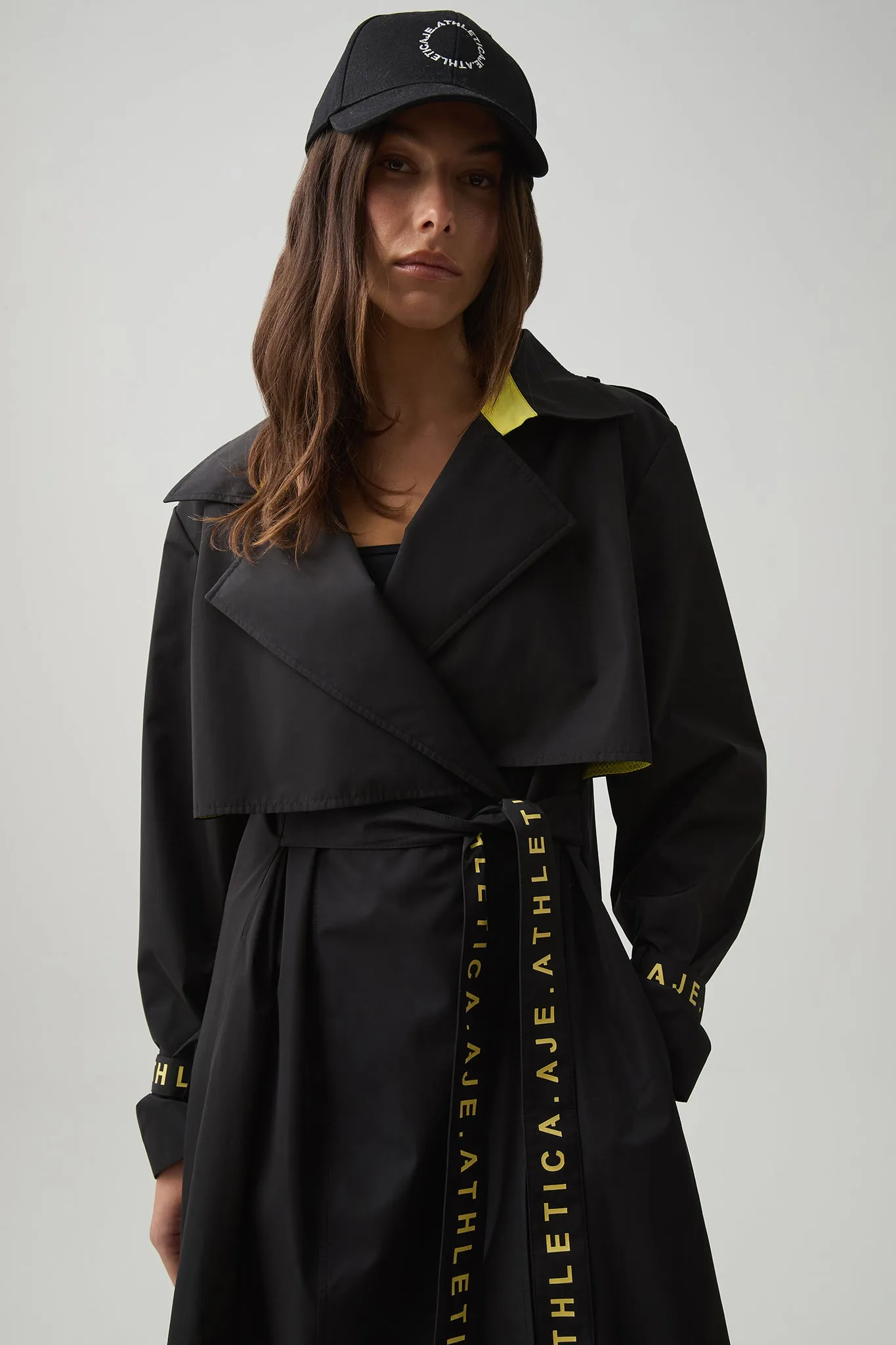 Longline Wrap Trench Coat 705 sold by Aje product image thumbnail 5