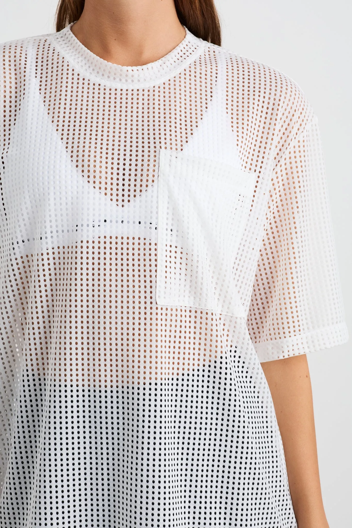 Mesh Oversized Tee 197 sold by Aje product image thumbnail 4