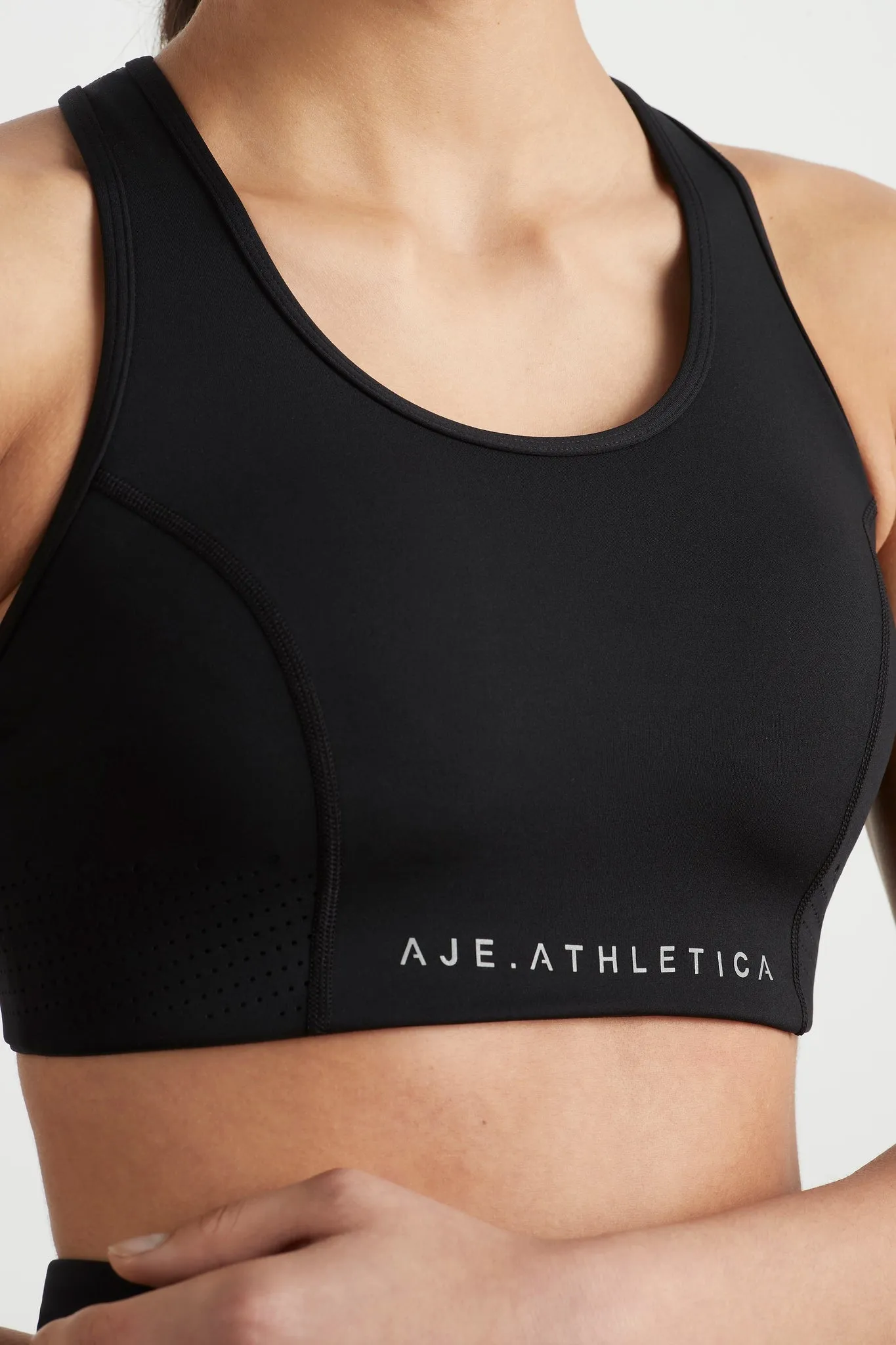 Perforated Racer Sports Bra 339 sold by Aje product image thumbnail 4