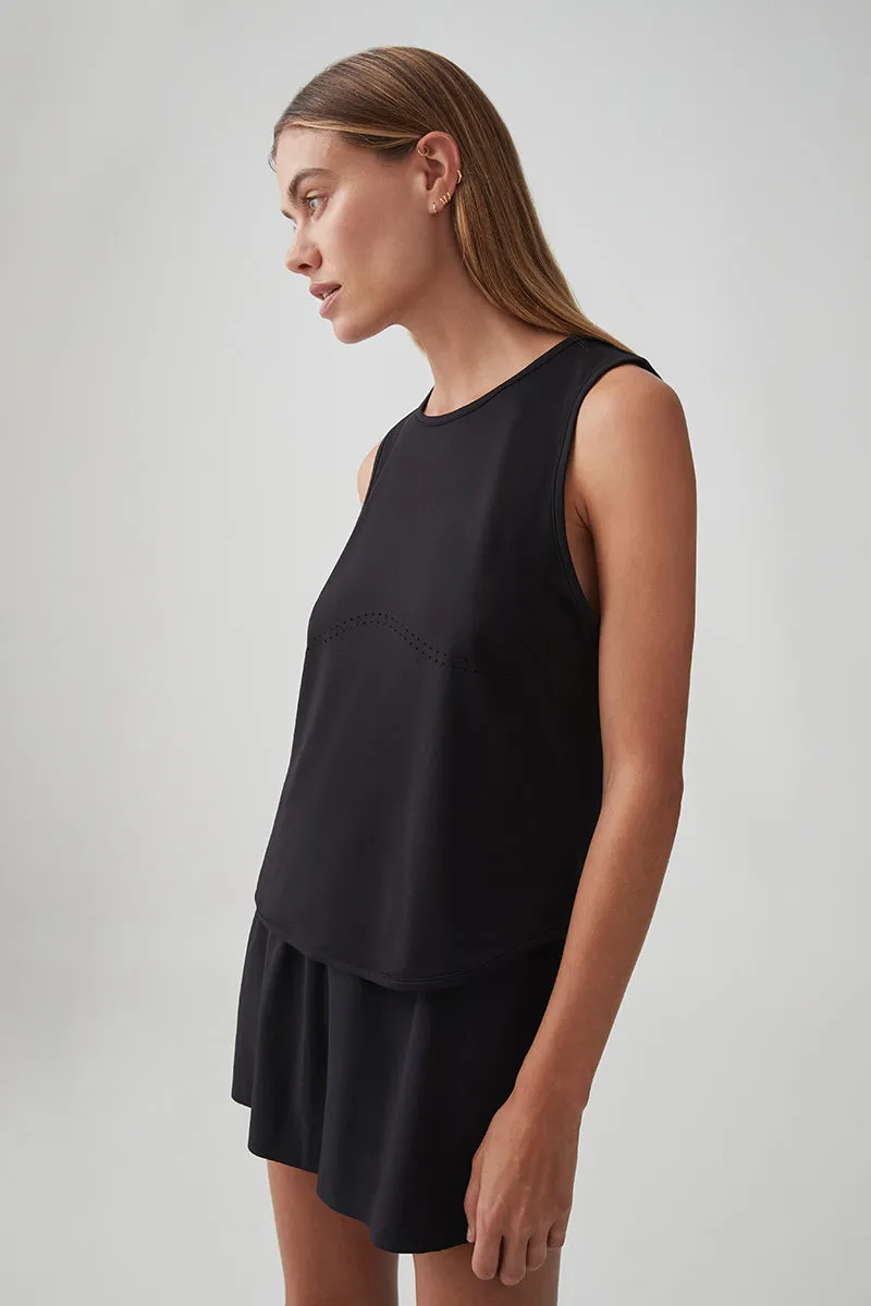 Perforated Round Hem Tank 164 sold by Aje product image thumbnail 5