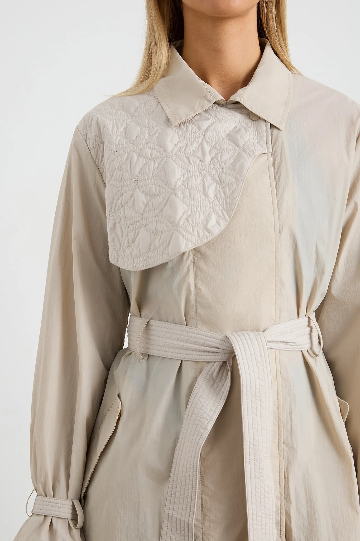 Quilted Storm Flap Trench 703 sold by Aje product image thumbnail 4
