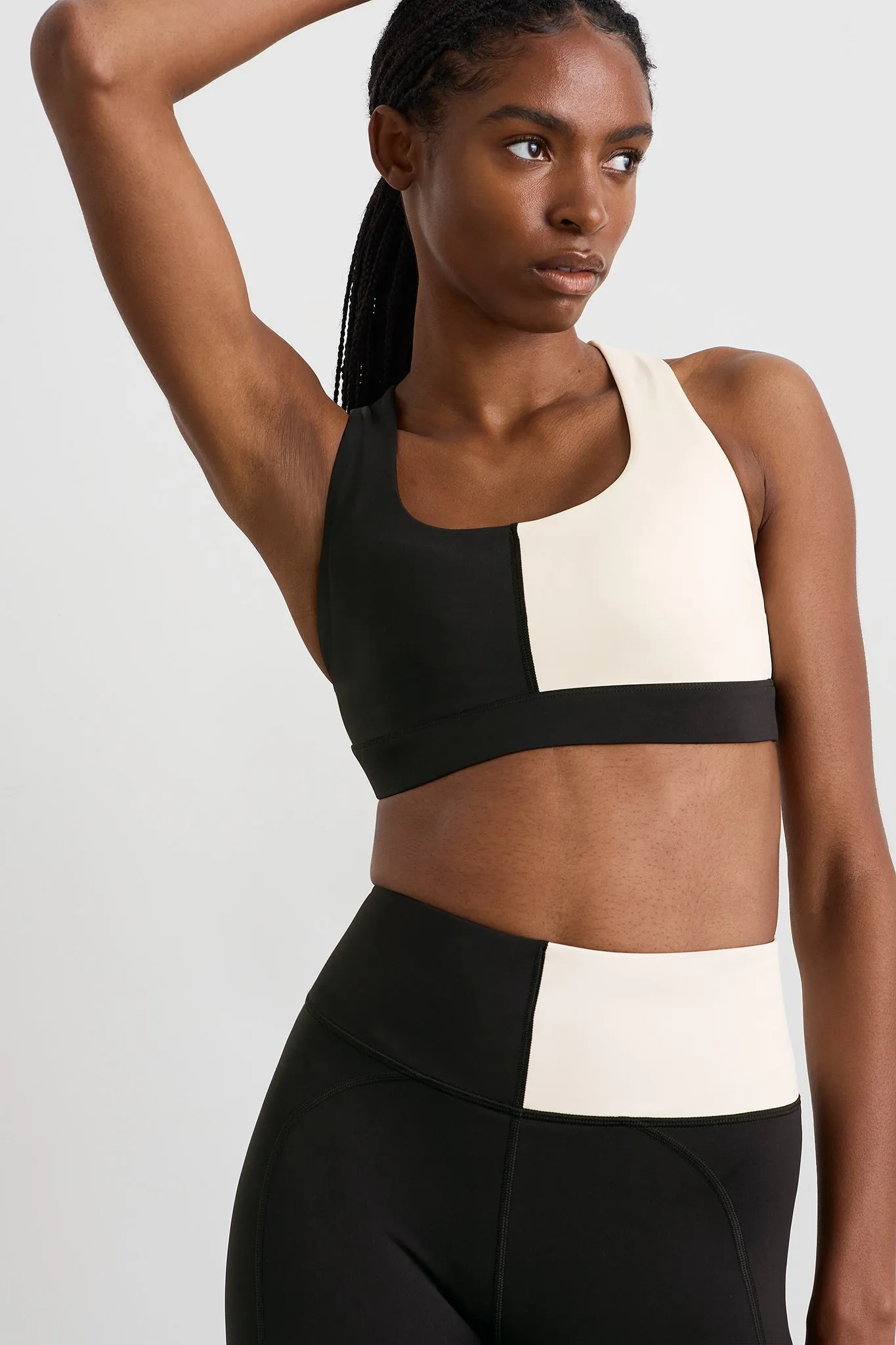 Spliced Sports Bra 305 sold by Aje