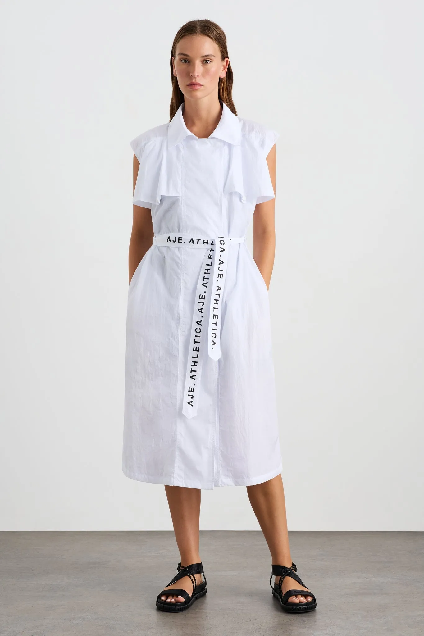 Storm Flap Sleeveless Trench 703 sold by Aje product image thumbnail 5