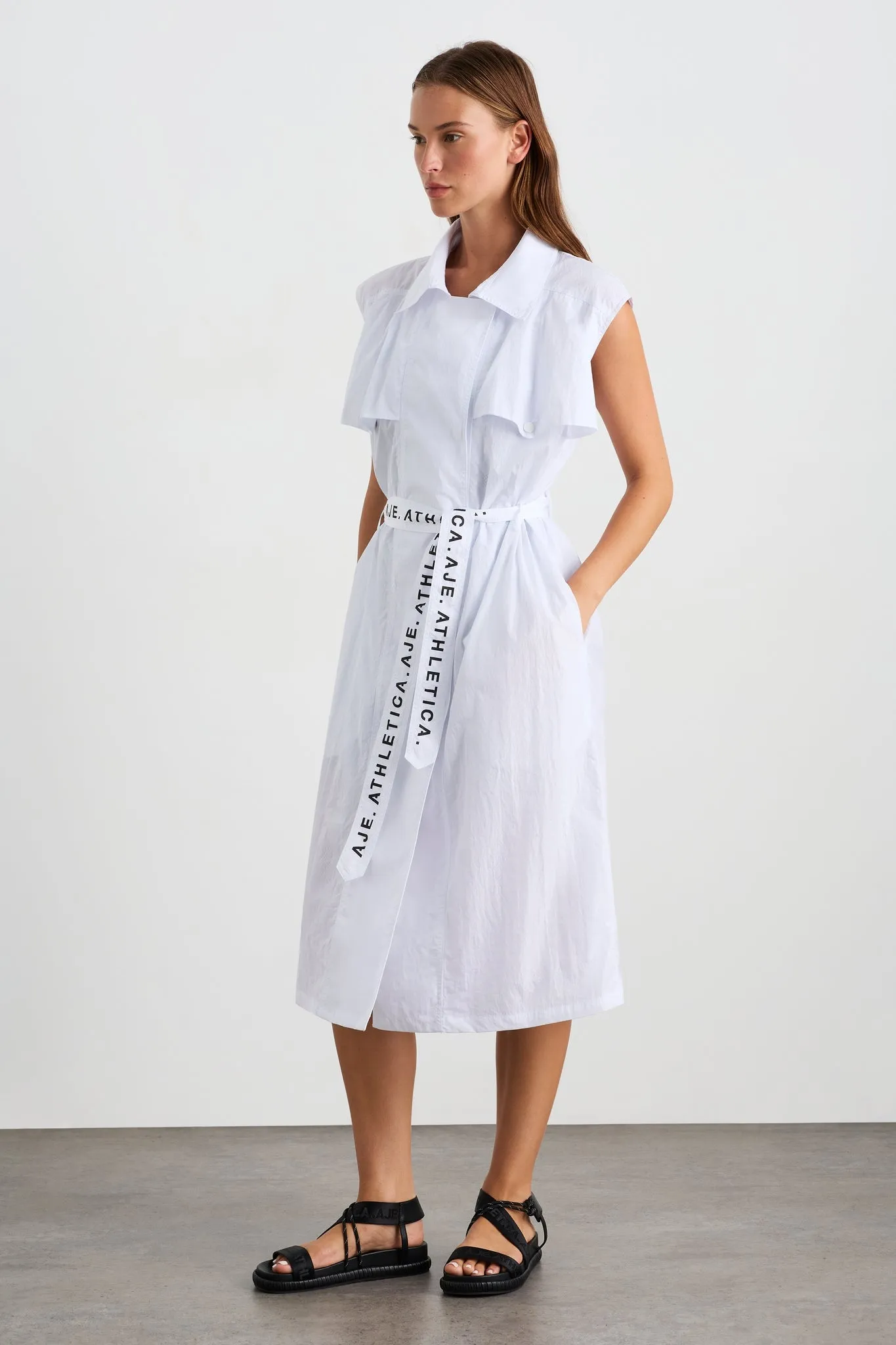 Storm Flap Sleeveless Trench 703 sold by Aje product image thumbnail 3