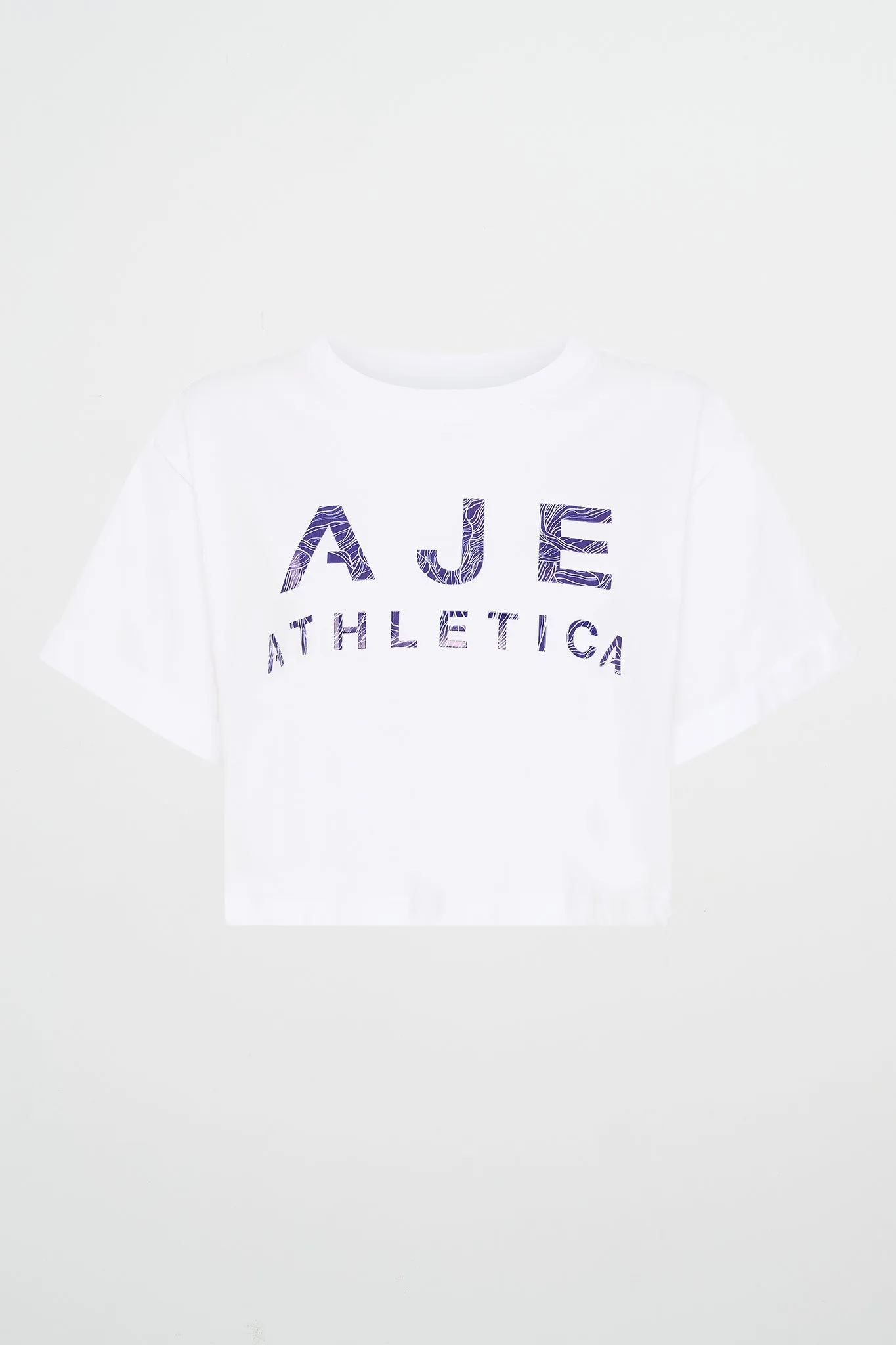 Stream Logo Crop Tee 105 sold by Aje product image thumbnail 2