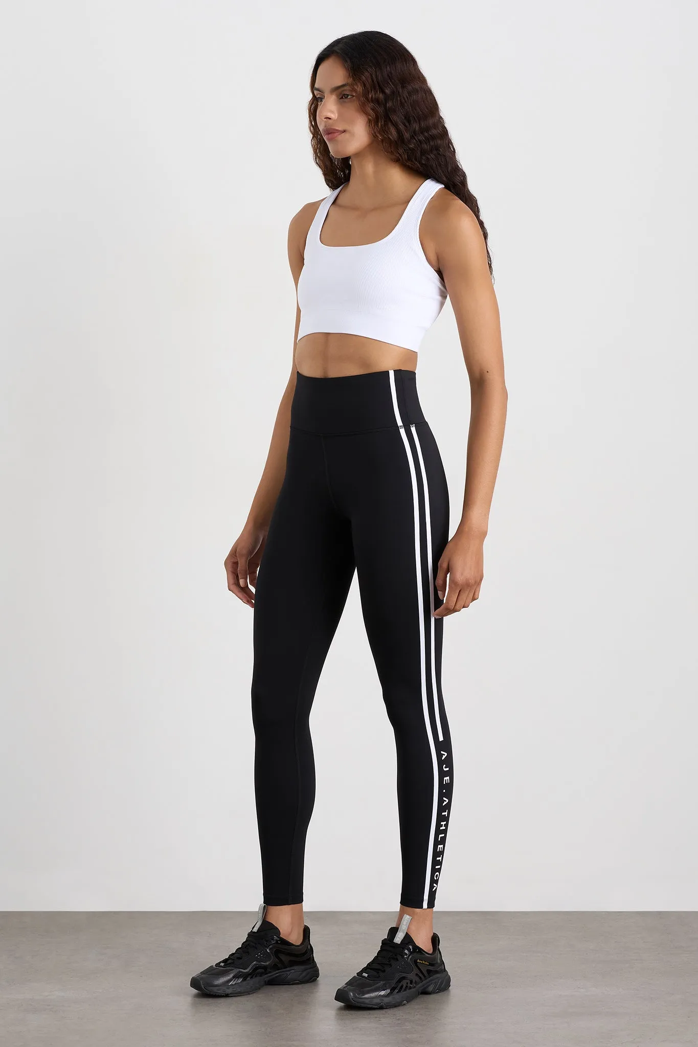 Stripe Full Length Legging 232 sold by Aje