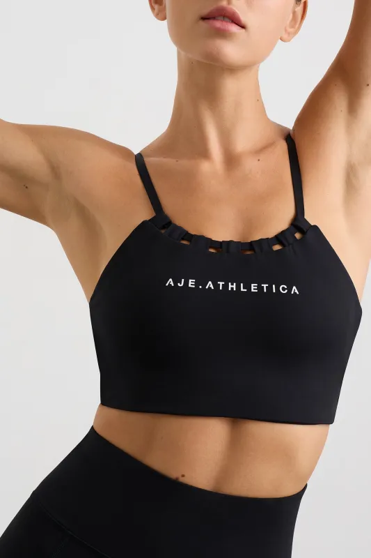 Thread Through Sports Bra 361 sold by Aje