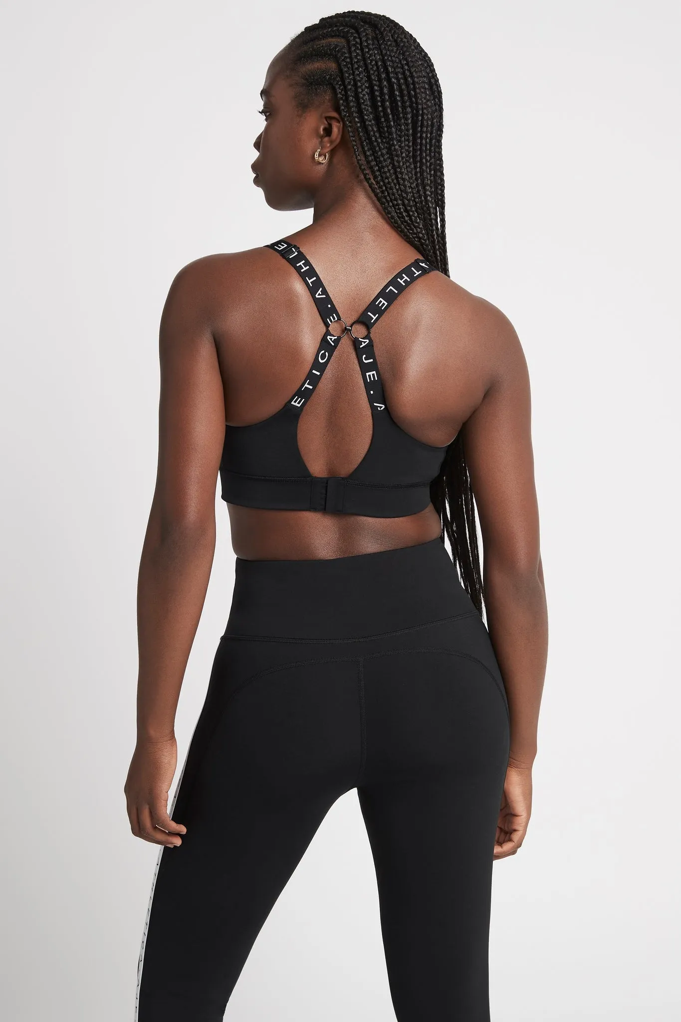 Adjustable Strap Logo Tape Sports Bra 321 sold by Aje product image thumbnail 5