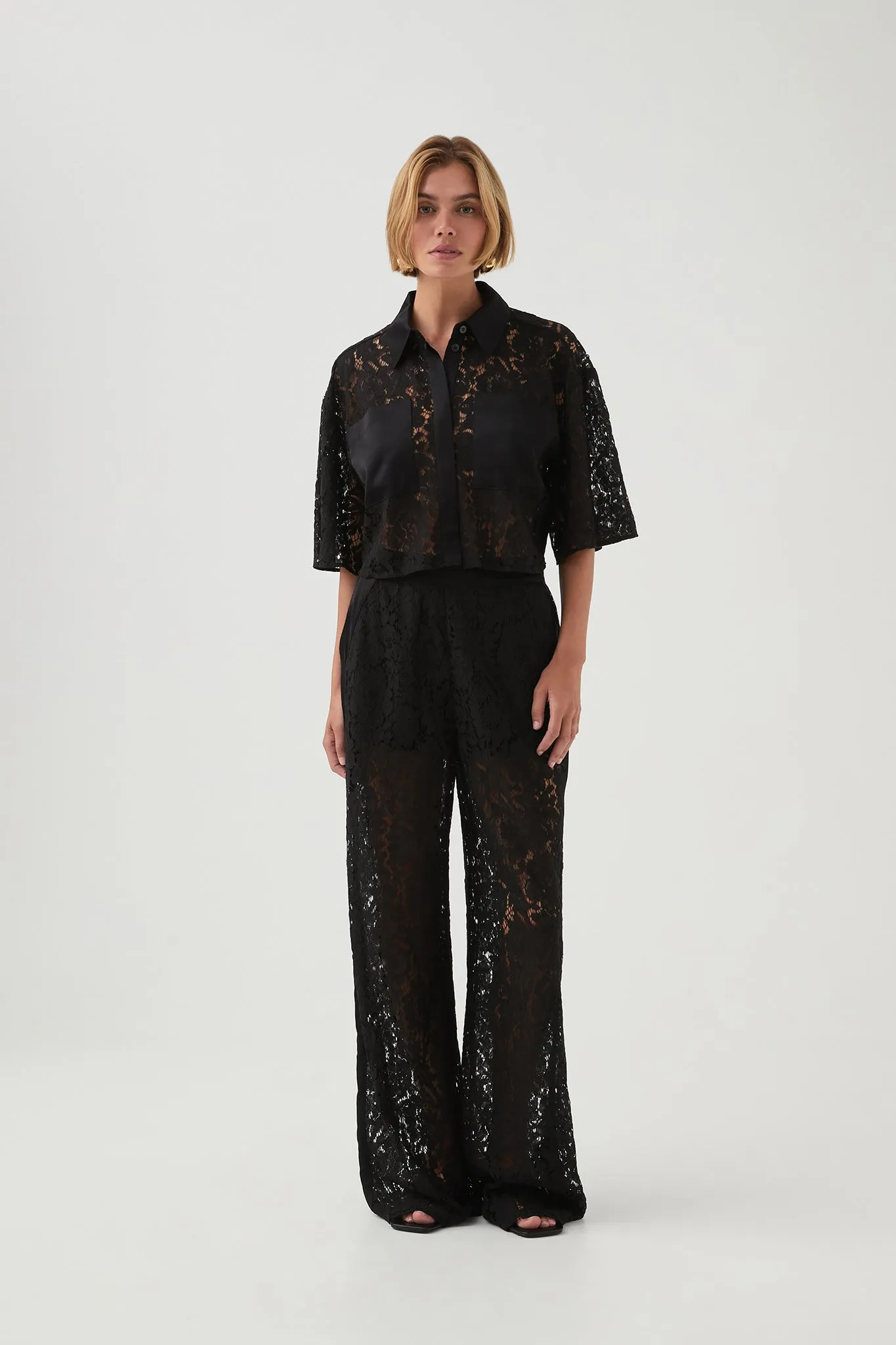 Kosmo Tuxedo Lace Pant sold by Aje product image thumbnail 2
