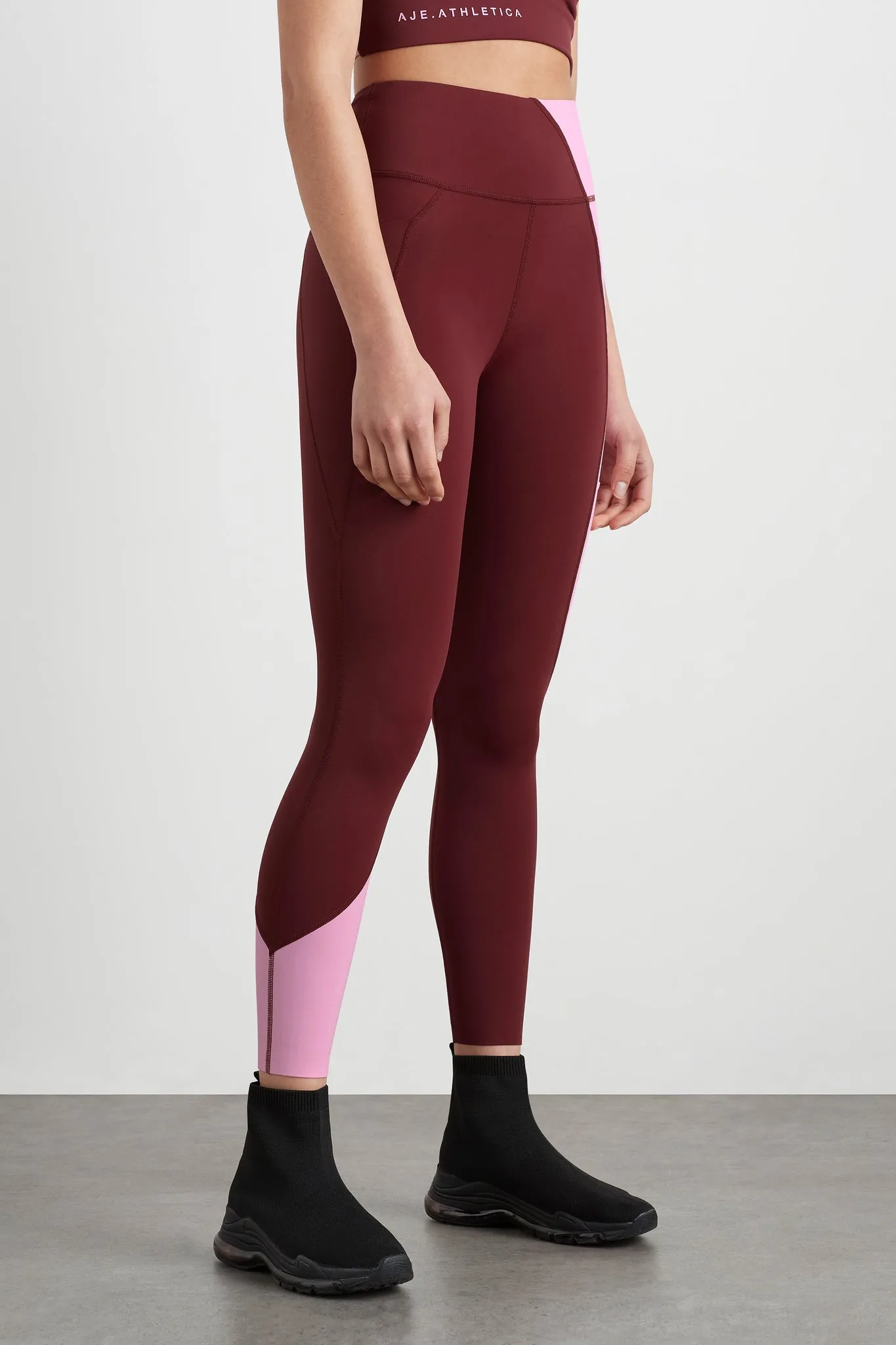 High Rise Colour Block 7/8 Legging 226 sold by Aje product image thumbnail 3