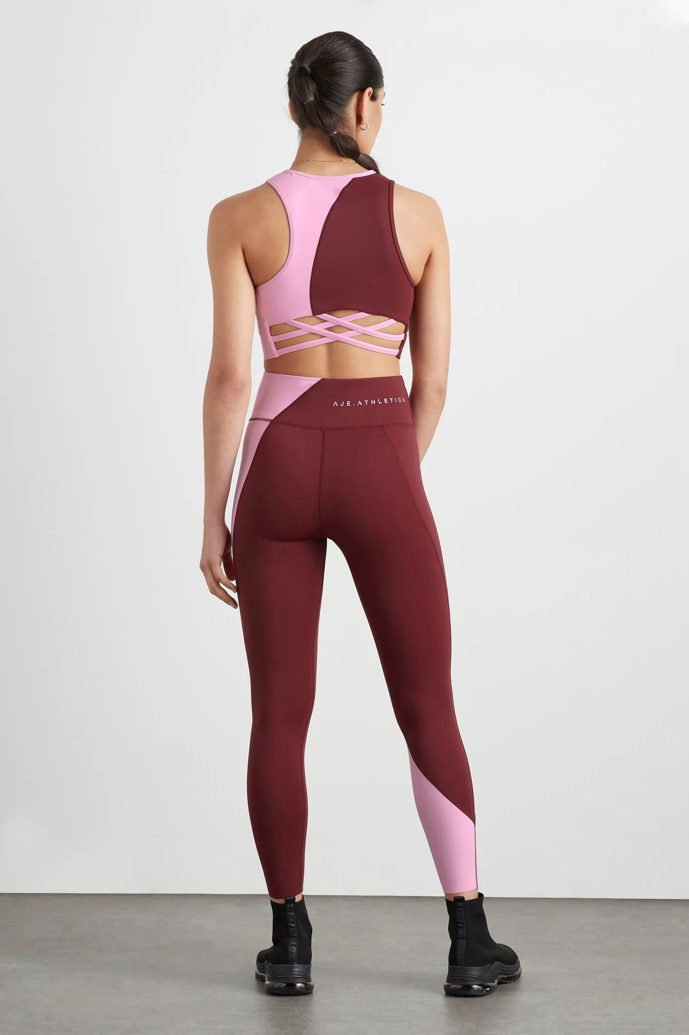 High Rise Colour Block 7/8 Legging 226 sold by Aje product image thumbnail 5