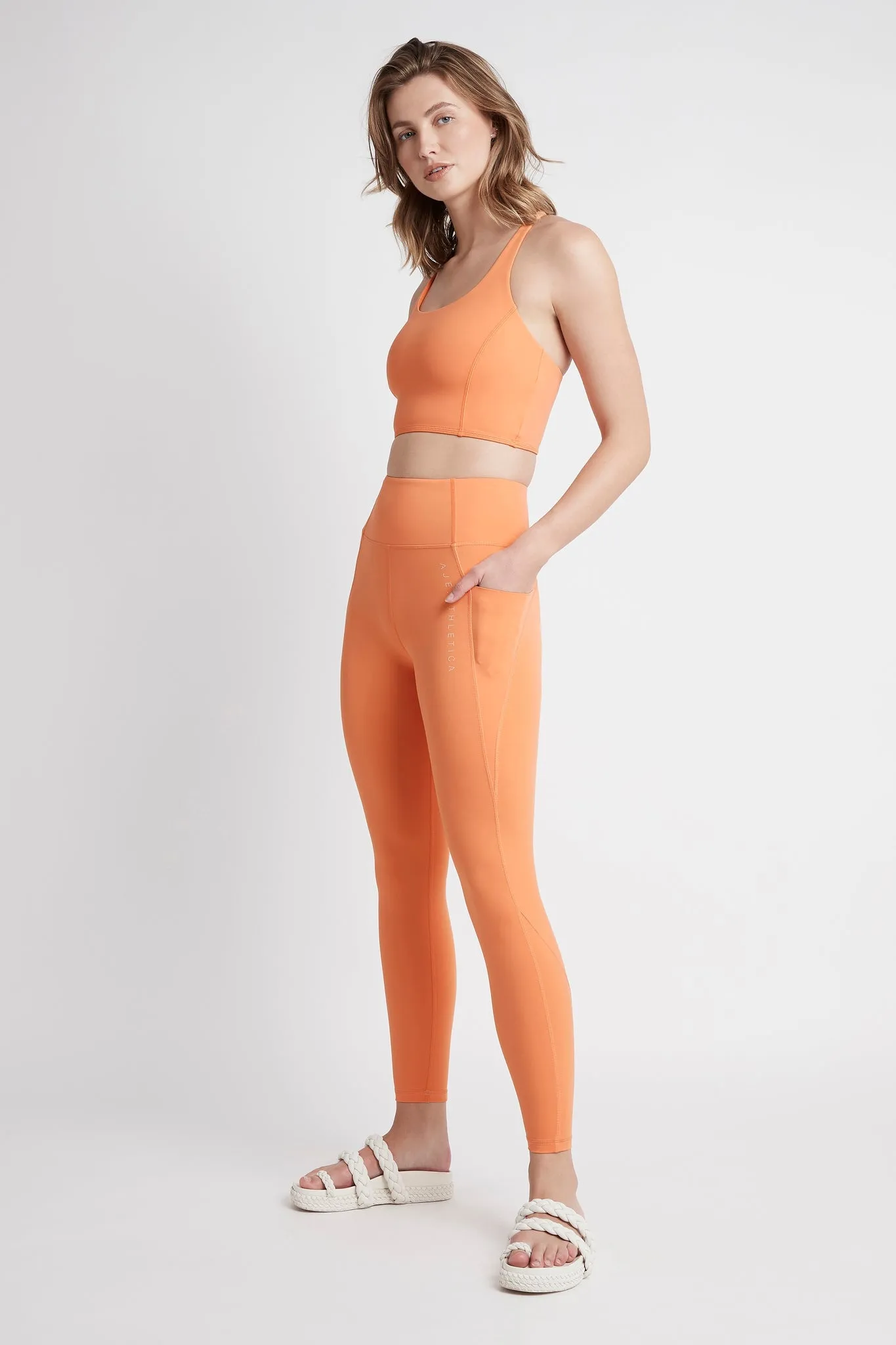 High Rise 7/8 Logo Legging 203 sold by Aje product image thumbnail 3