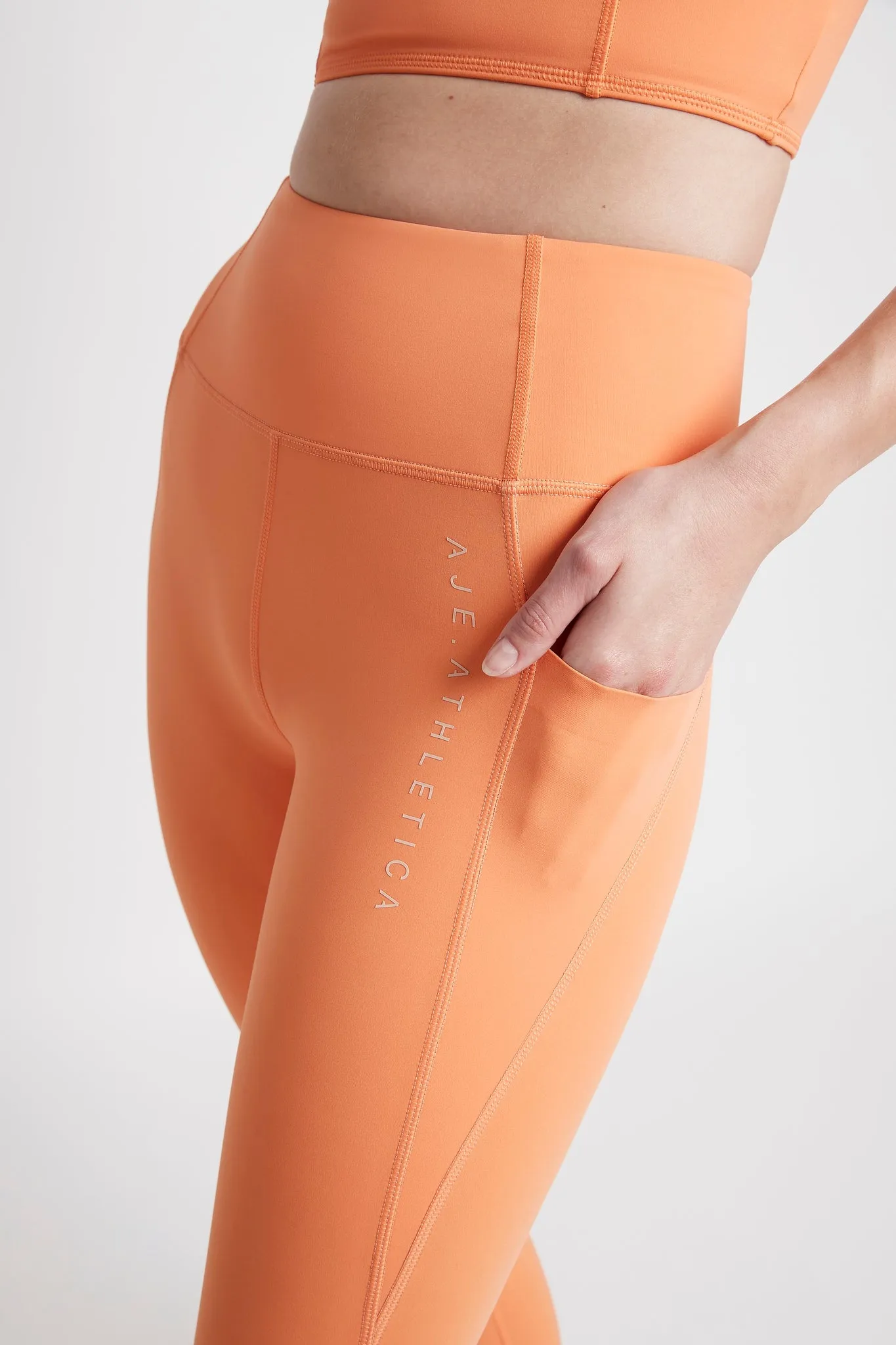 High Rise 7/8 Logo Legging 203 sold by Aje product image thumbnail 4