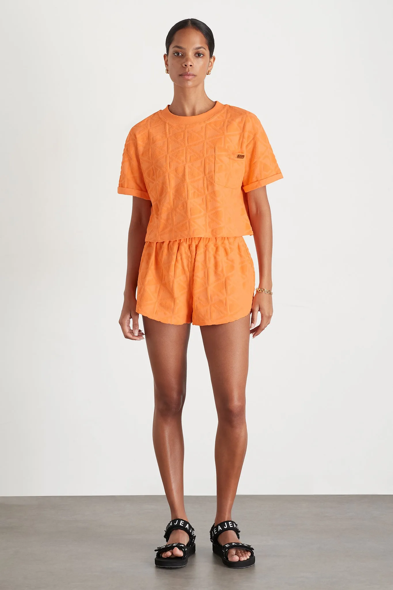 Terry Cropped Tee 416 sold by Aje product image thumbnail 3