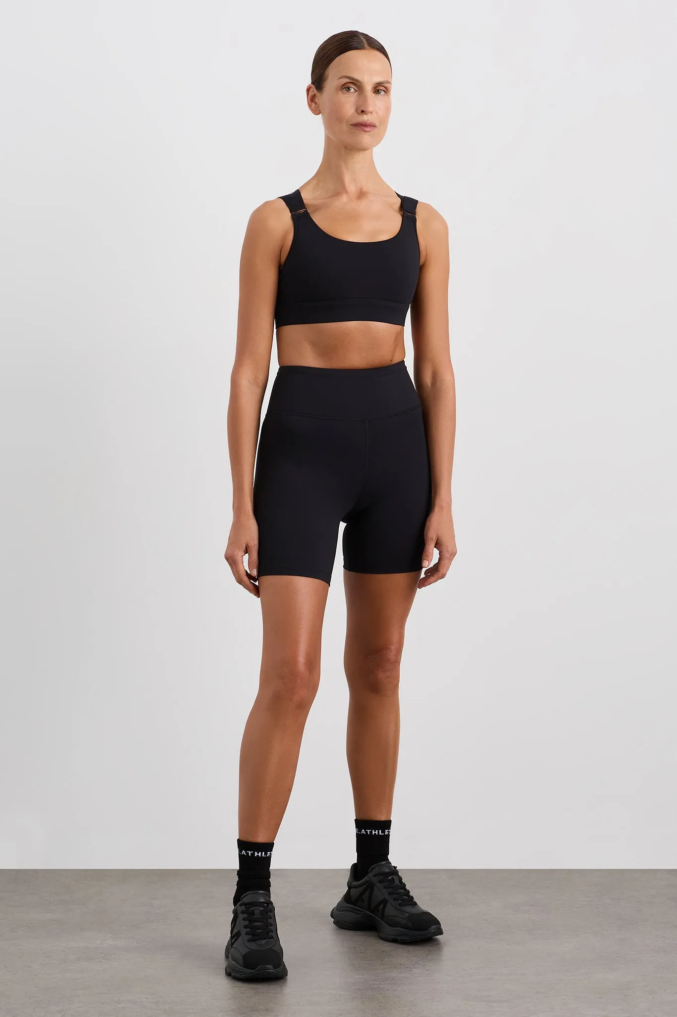 Peached Mid Length Bike Short 601 sold by Aje