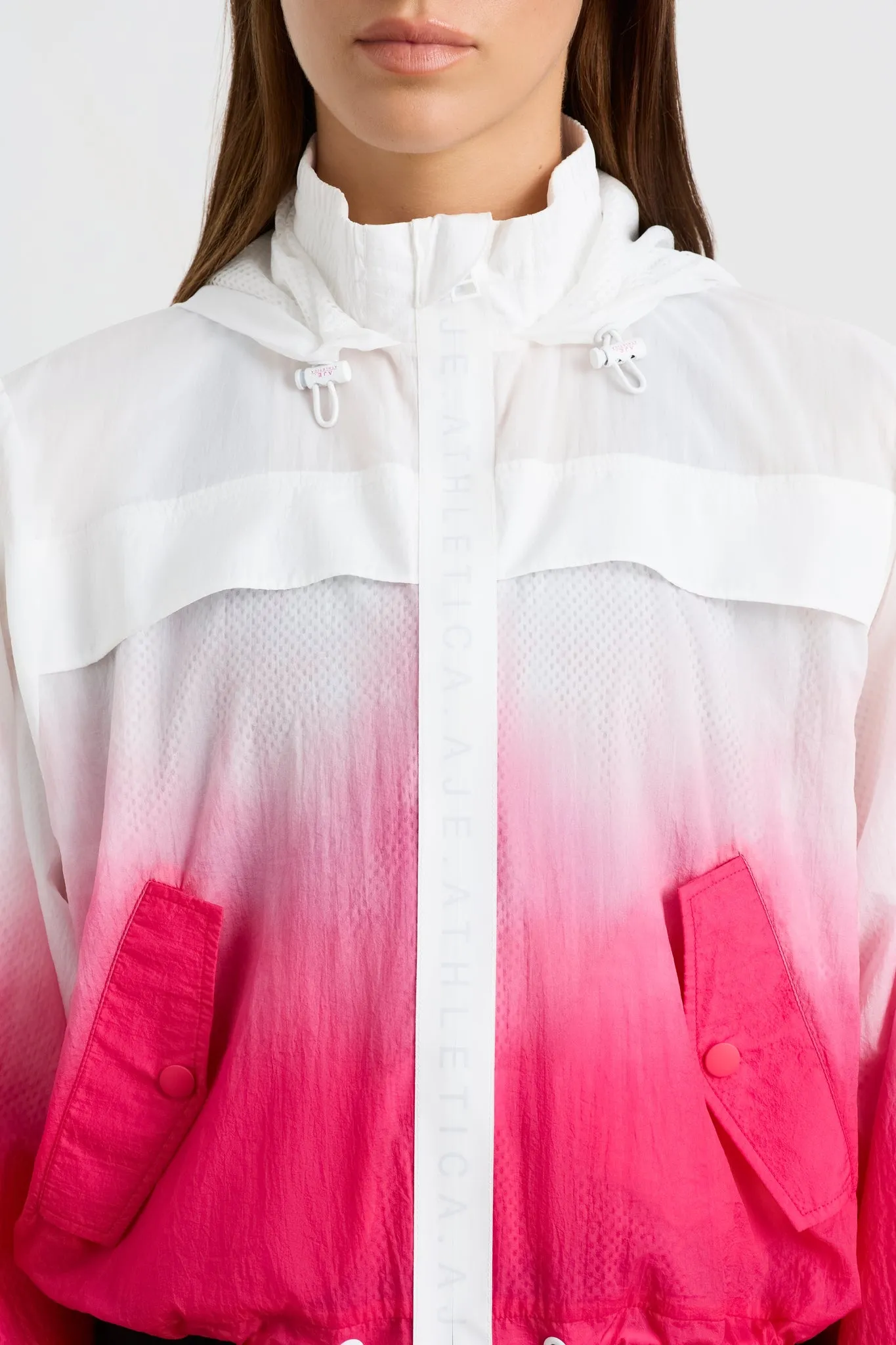Ombre Hooded Spray Jacket 716 sold by Aje product image thumbnail 5