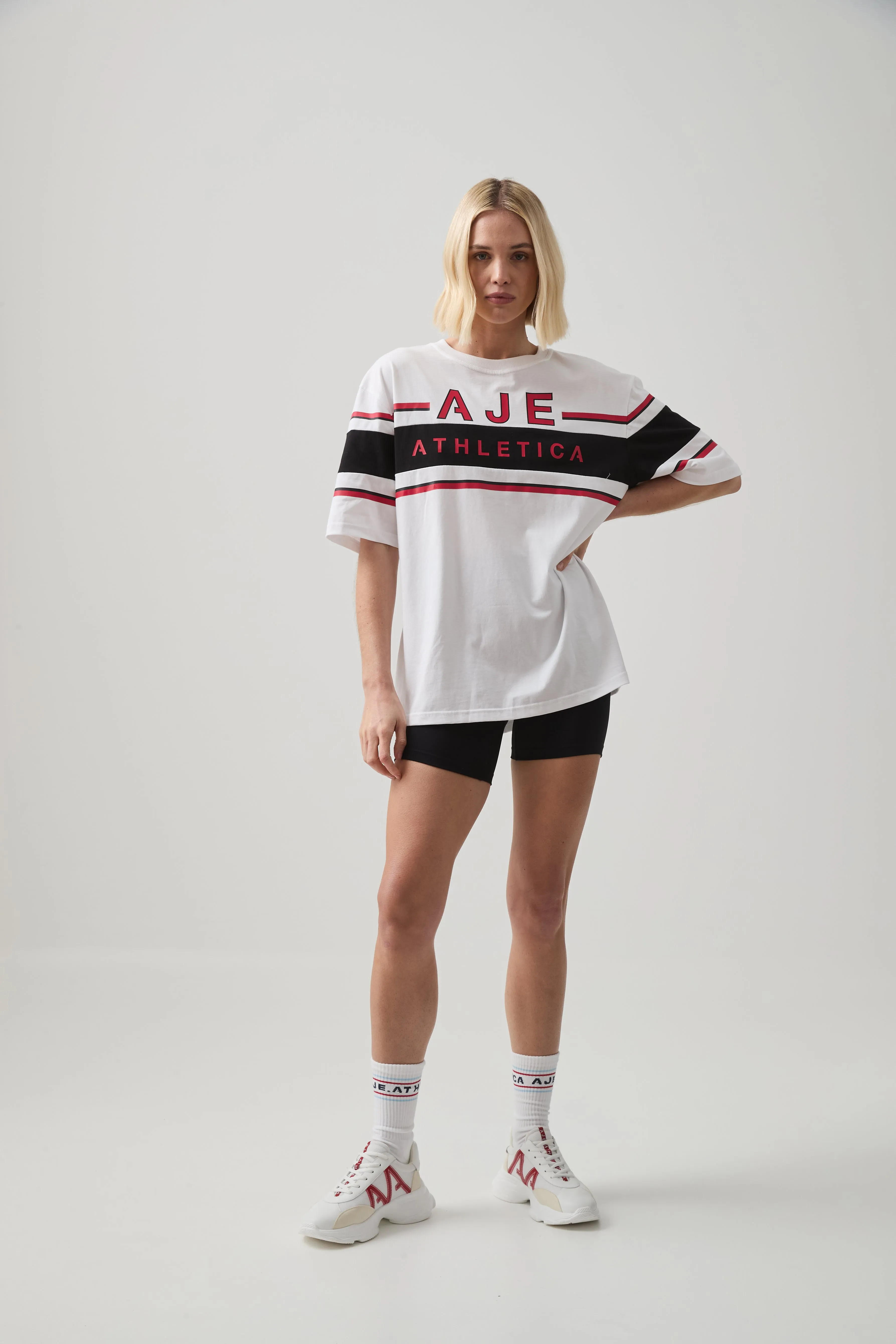 Logo Tee 102 sold by Aje