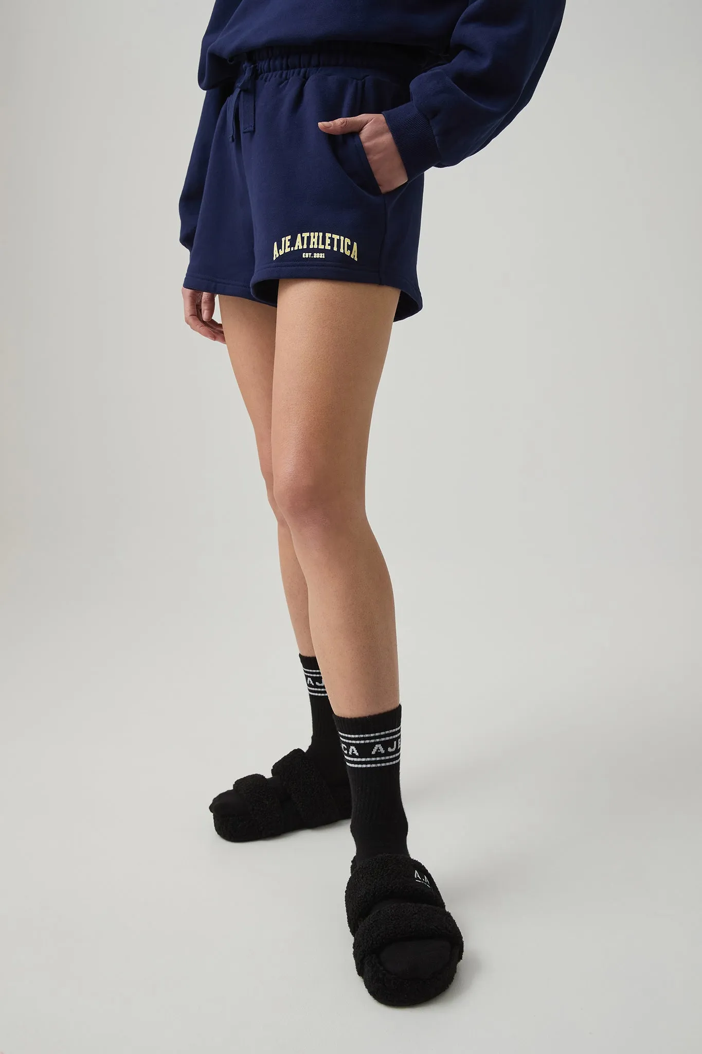 Logo Sweat Shorts 603 sold by Aje product image thumbnail 4