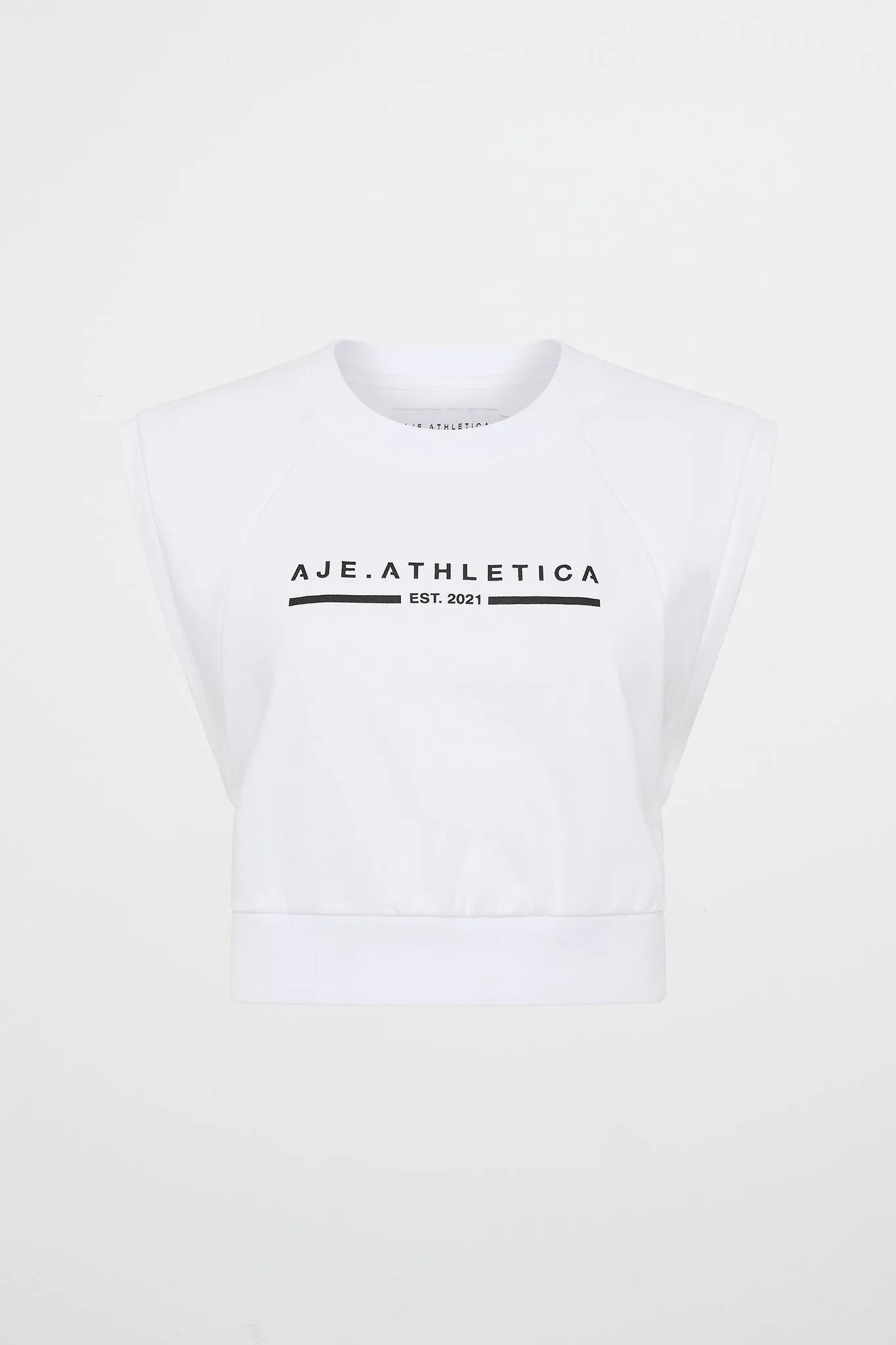 Cropped Sleeveless Terry Tank 146 sold by Aje product image thumbnail 2