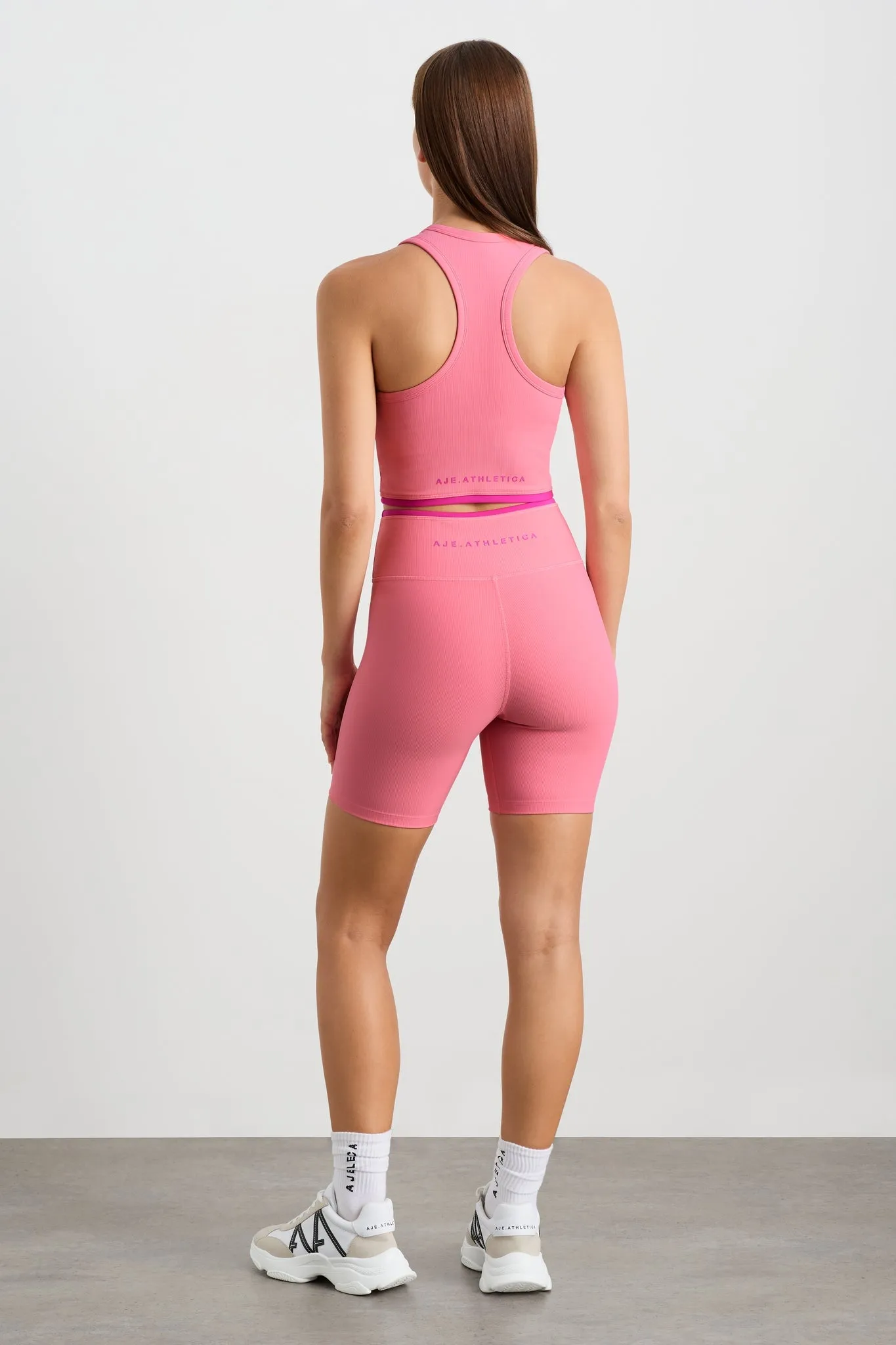 Ribbed Mid Length Bike Short 601 sold by Aje product image thumbnail 5