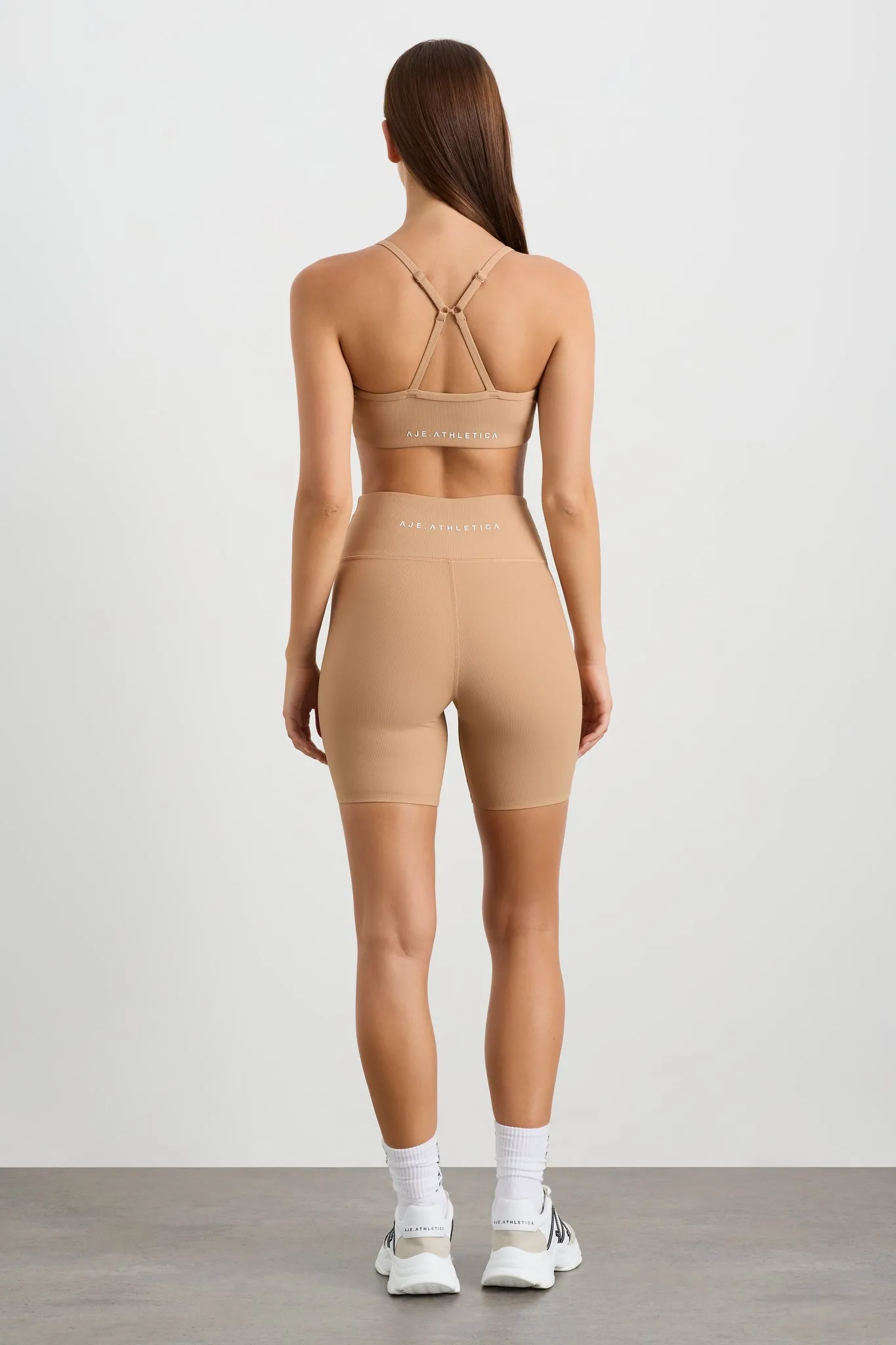 Ribbed Mid Length Bike Short 601 sold by Aje product image thumbnail 5