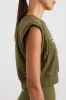 Cropped Sleeveless Terry Tank 146 sold by Aje