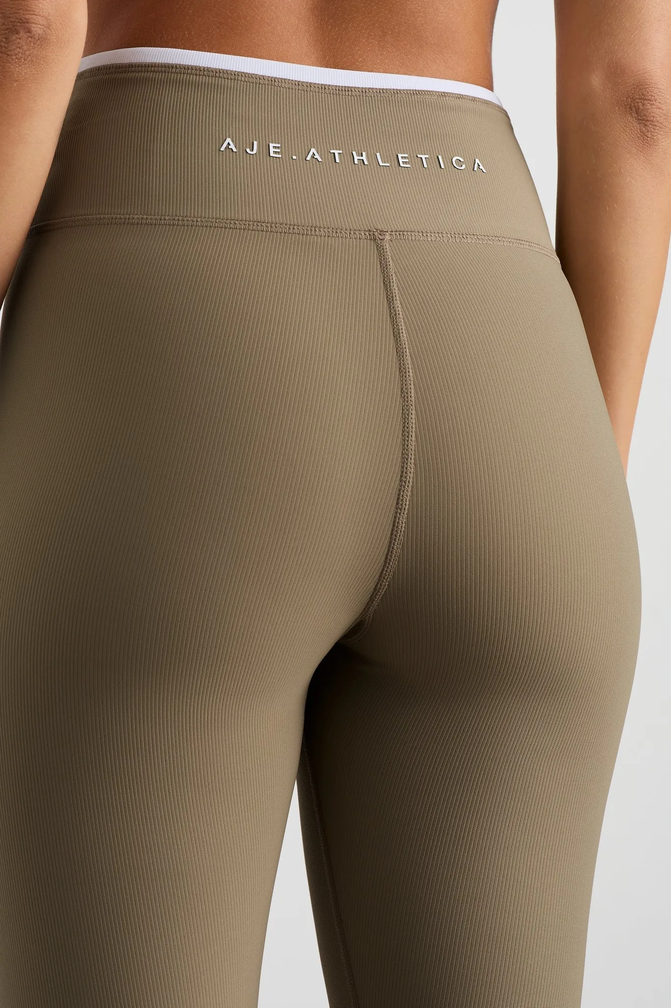 Contrast Ribbed Full Length Legging 203 sold by Aje product image thumbnail 4