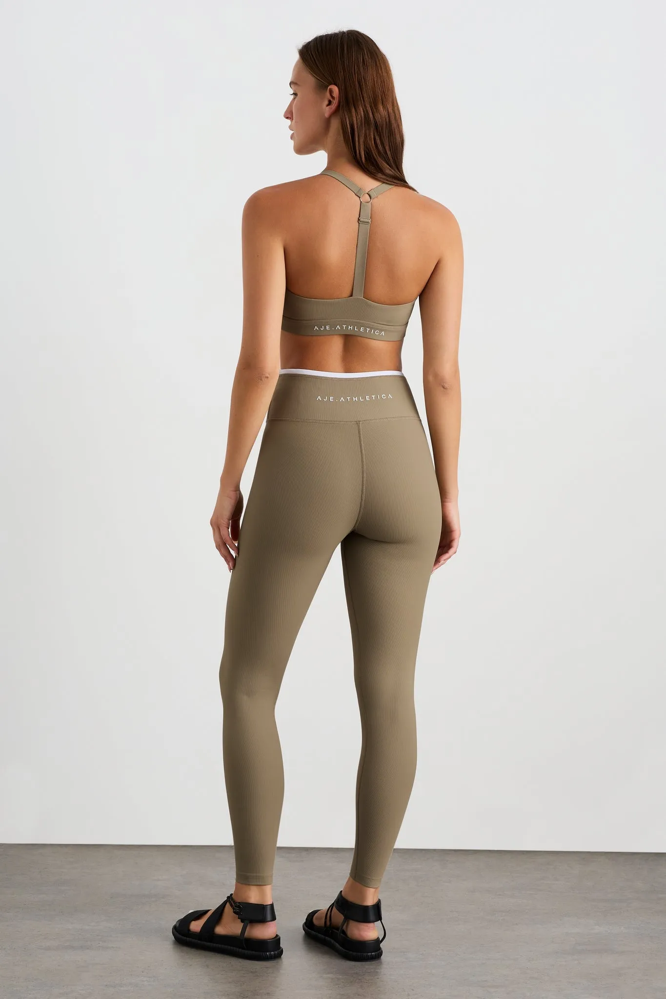 Contrast Ribbed Full Length Legging 203 sold by Aje product image thumbnail 5