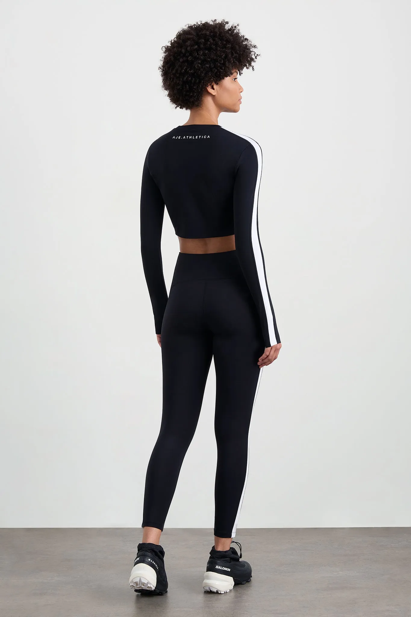 Contrast Long Sleeve Crop Top 389 sold by Aje product image thumbnail 5