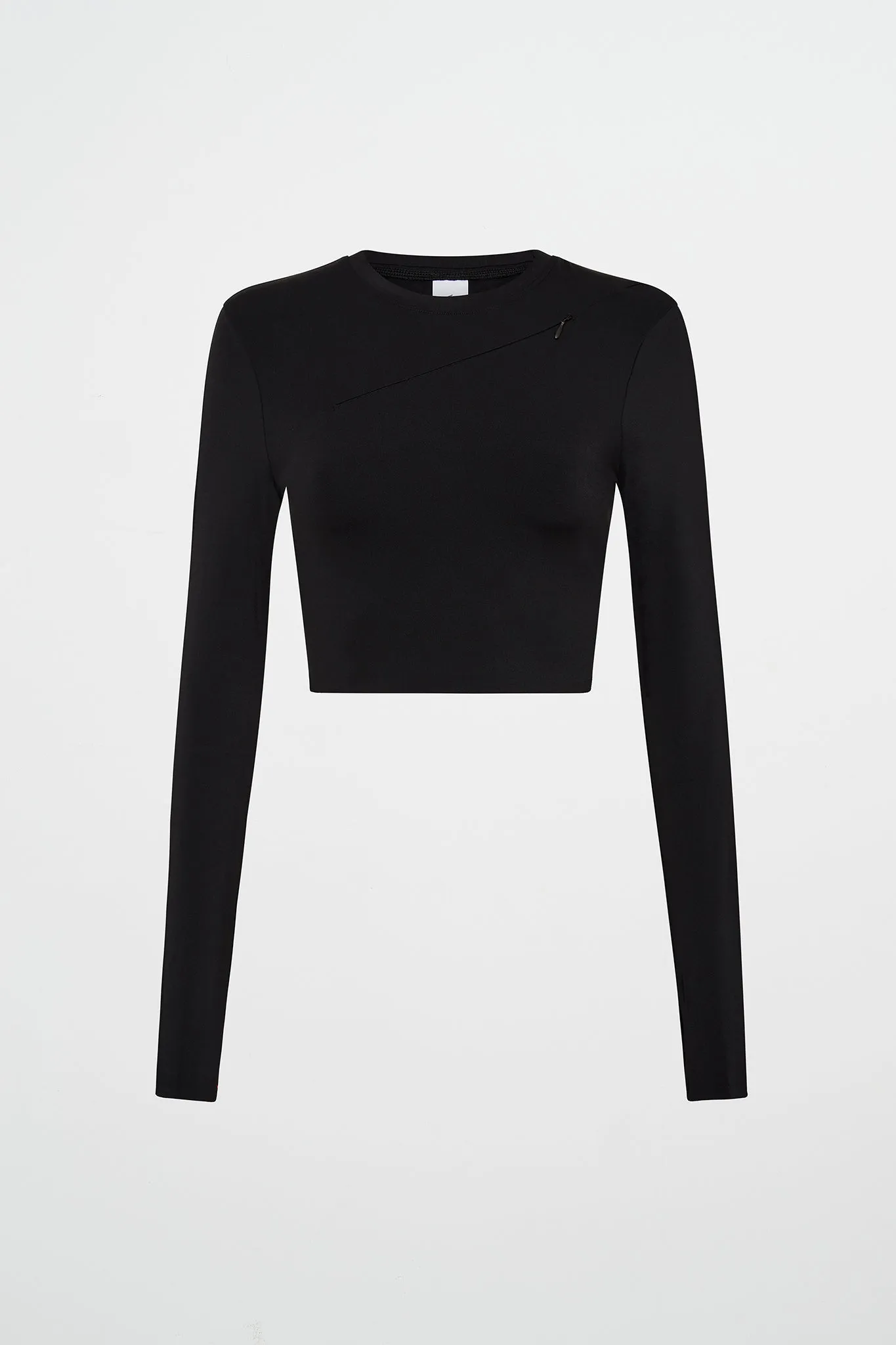 Contrast Long Sleeve Crop Top 389 sold by Aje product image thumbnail 2
