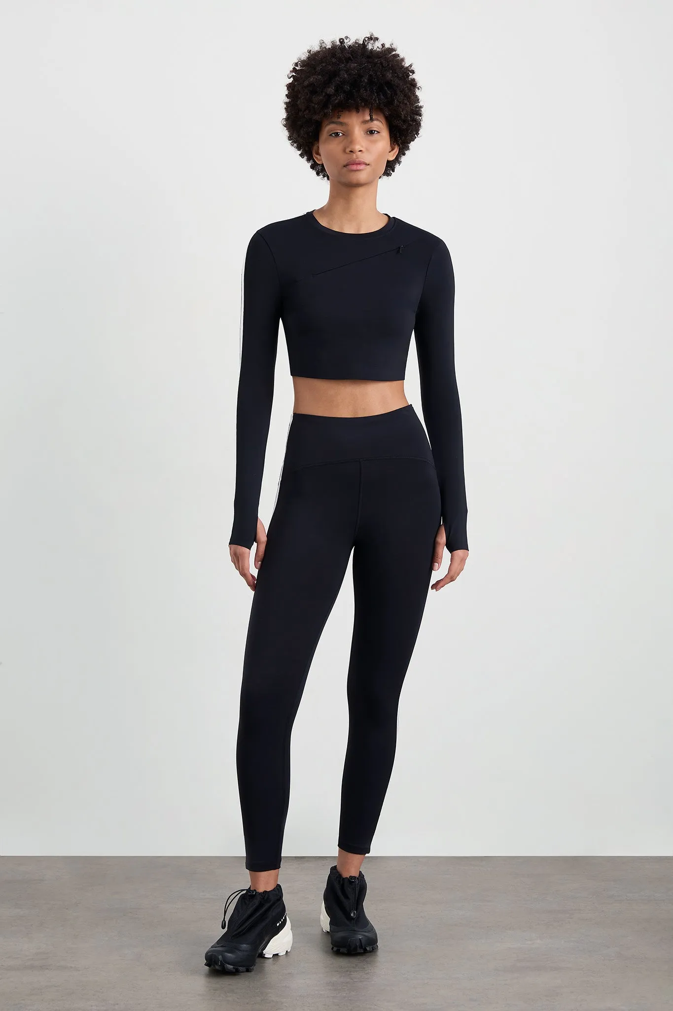 Contrast Long Sleeve Crop Top 389 sold by Aje product image thumbnail 3
