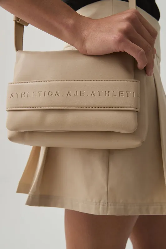 Padded Logo Crossbody 931 made by Aje