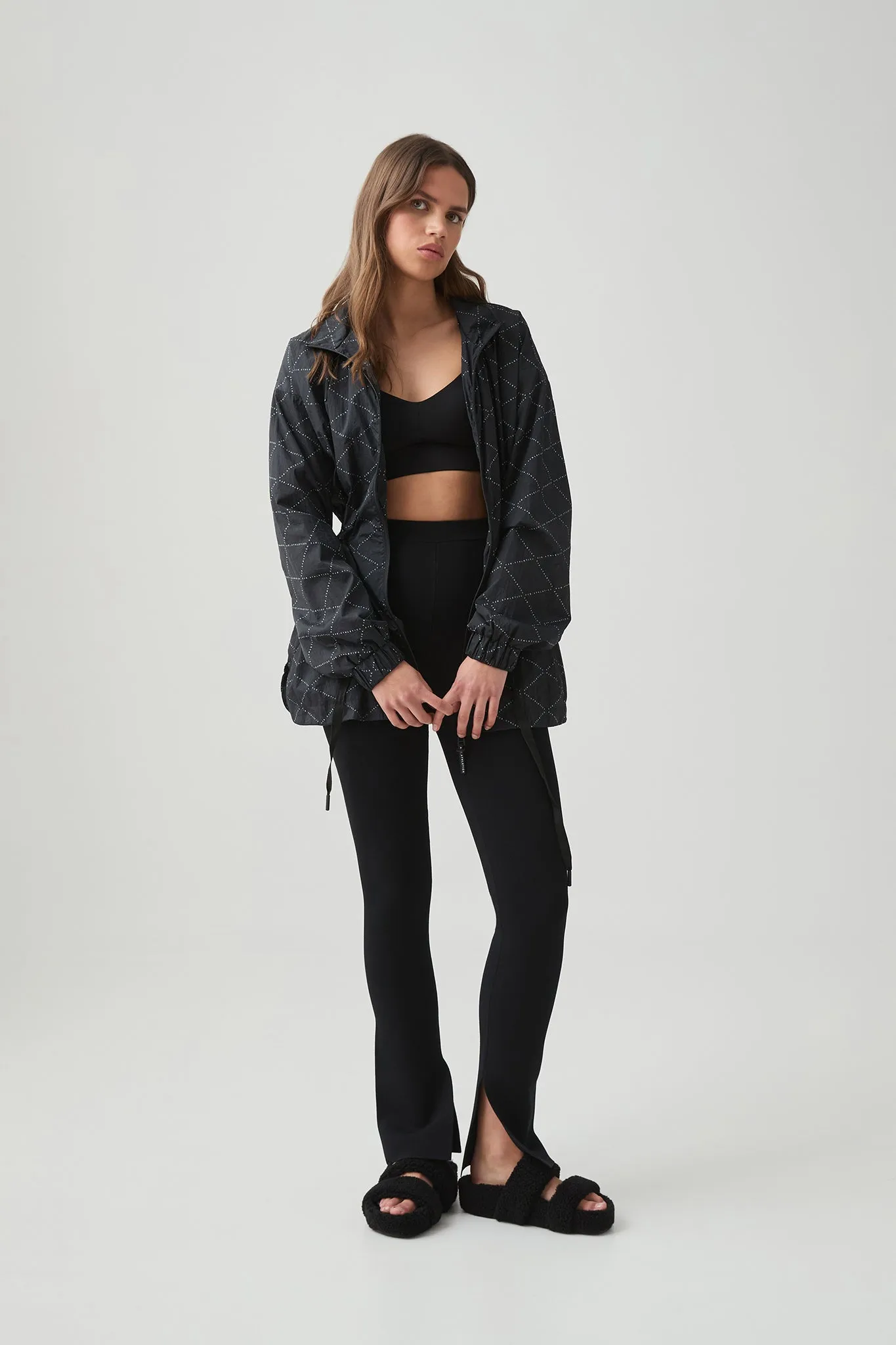 Hooded Spray Jacket 717 sold by Aje product image thumbnail 4