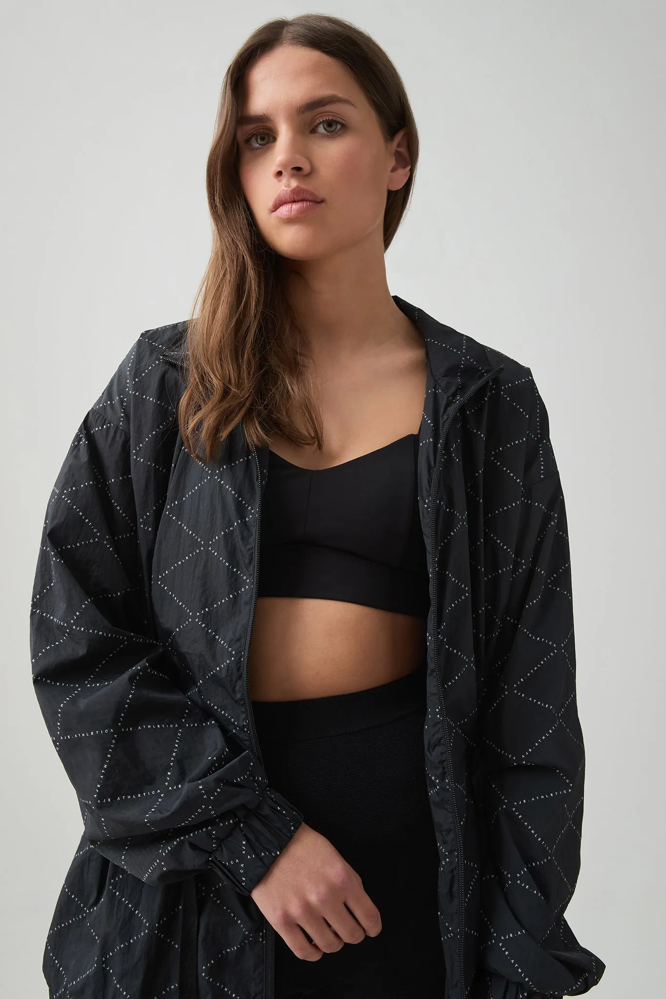 Hooded Spray Jacket 717 sold by Aje product image thumbnail 3