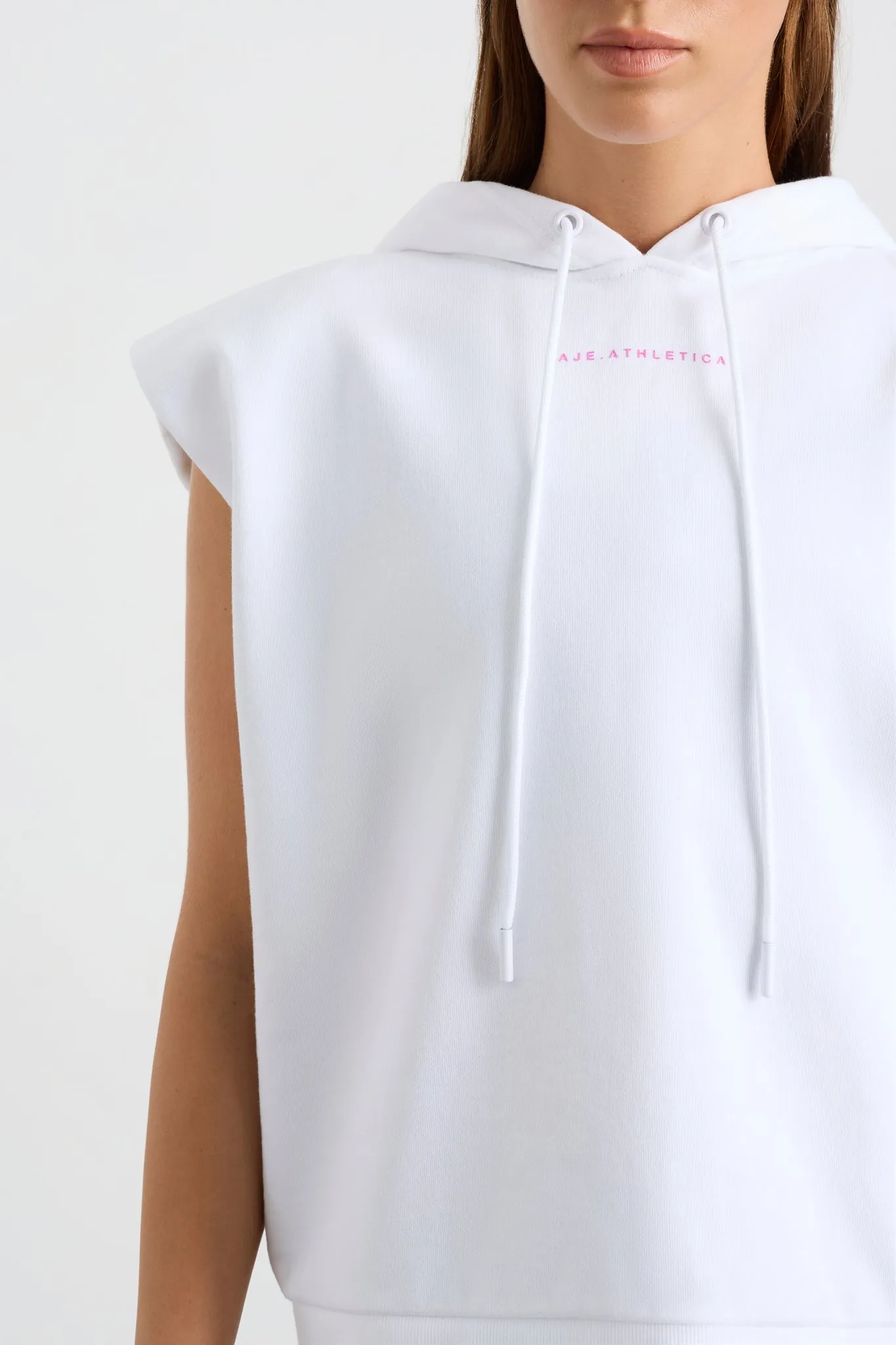 Sleeveless Logo Hoodie 402 sold by Aje product image thumbnail 4