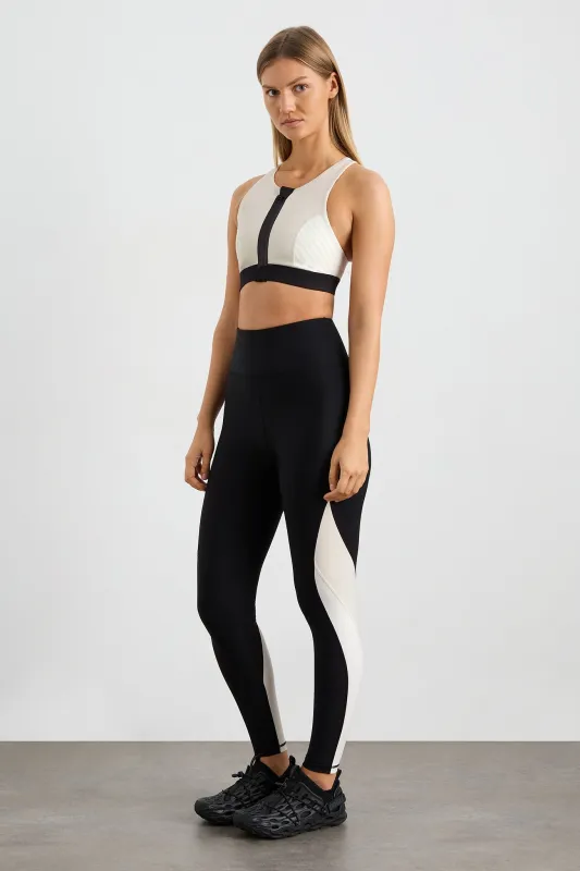 Contrast Panel Full Length Legging 232 sold by Aje
